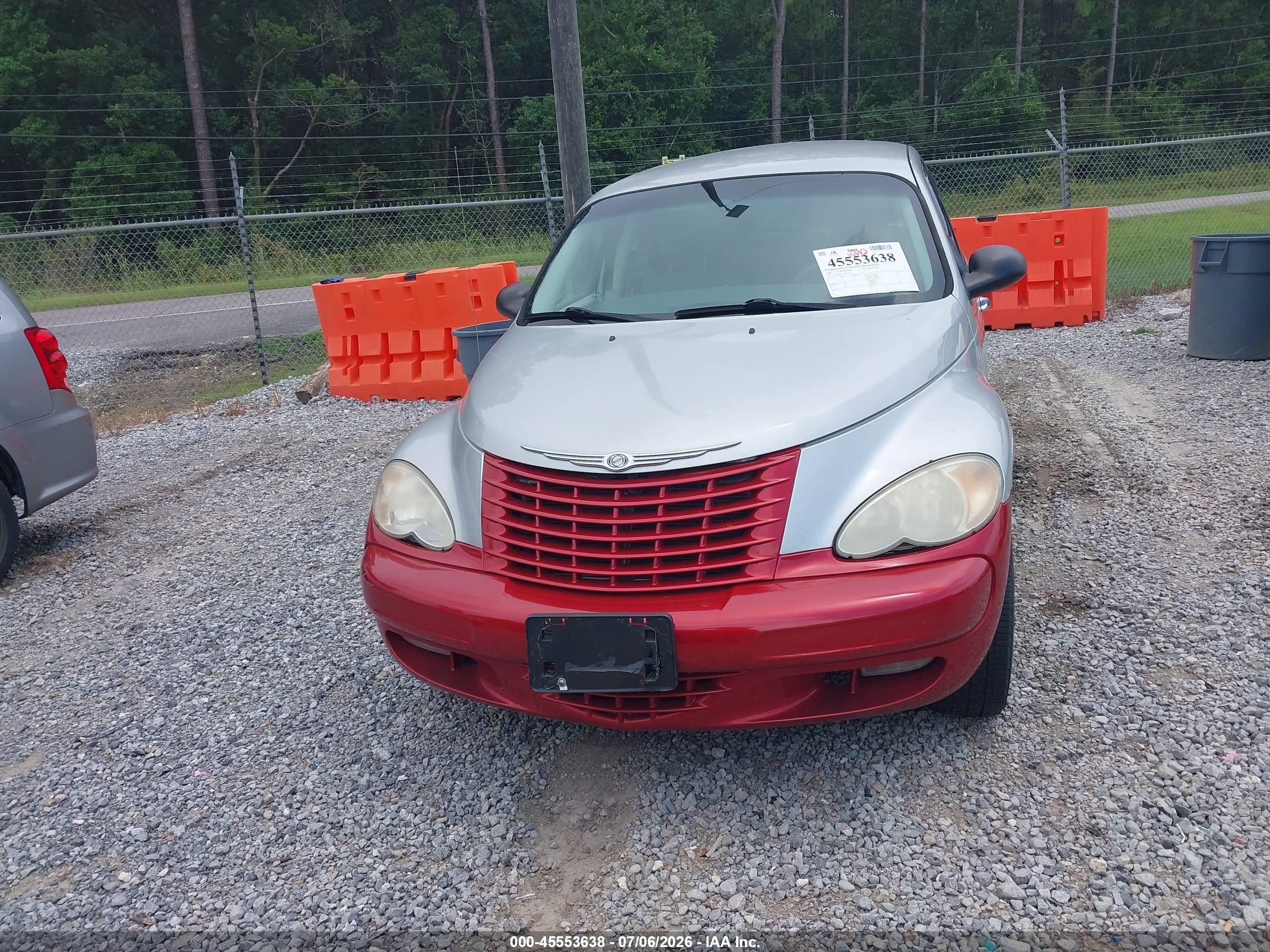 2007 Chrysler Pt Cruiser   Silver vin: 3A4FY48B17T553117