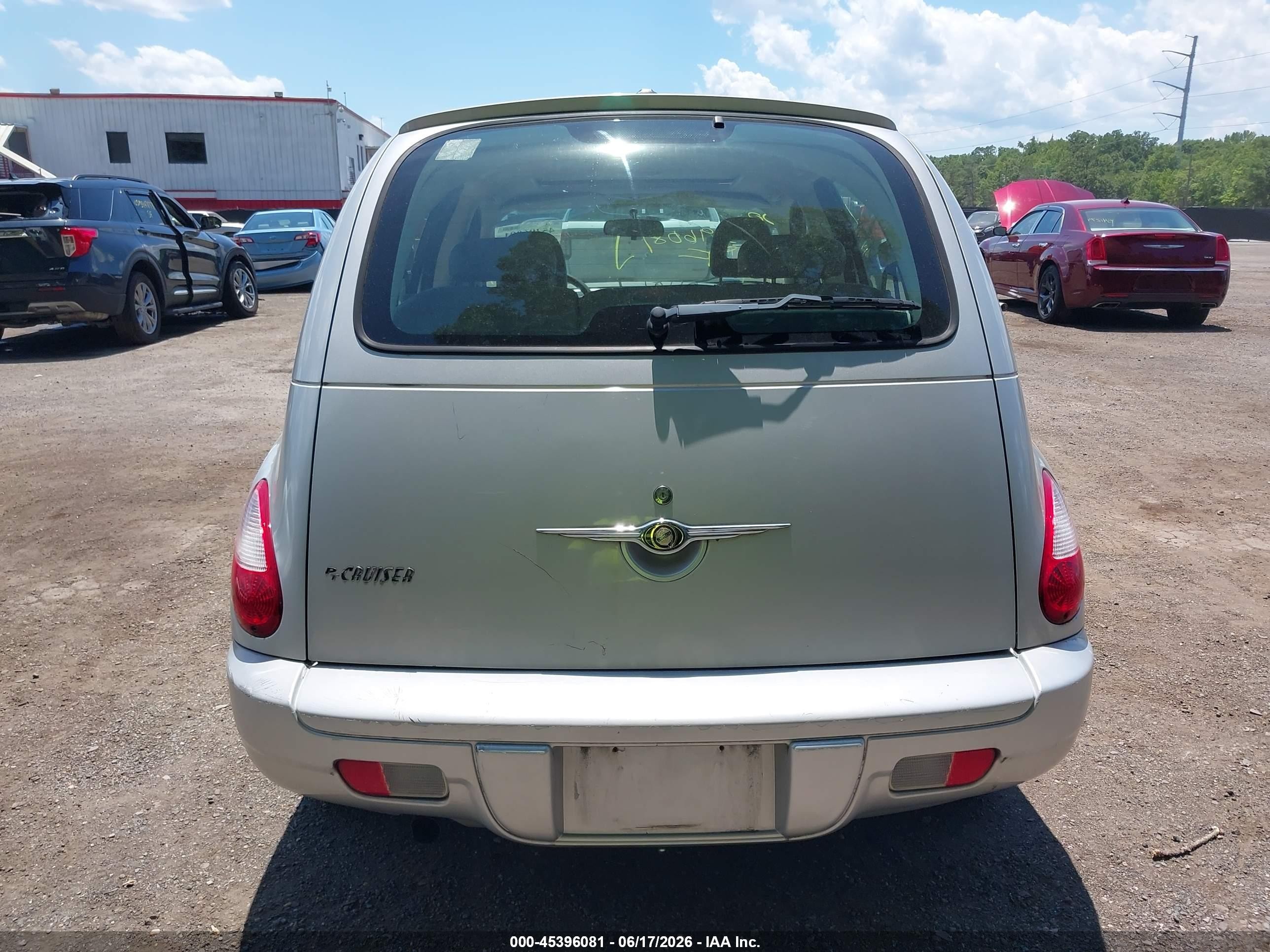 2007 Chrysler Pt Cruiser Silver vin: 3A4FY48B17T624297