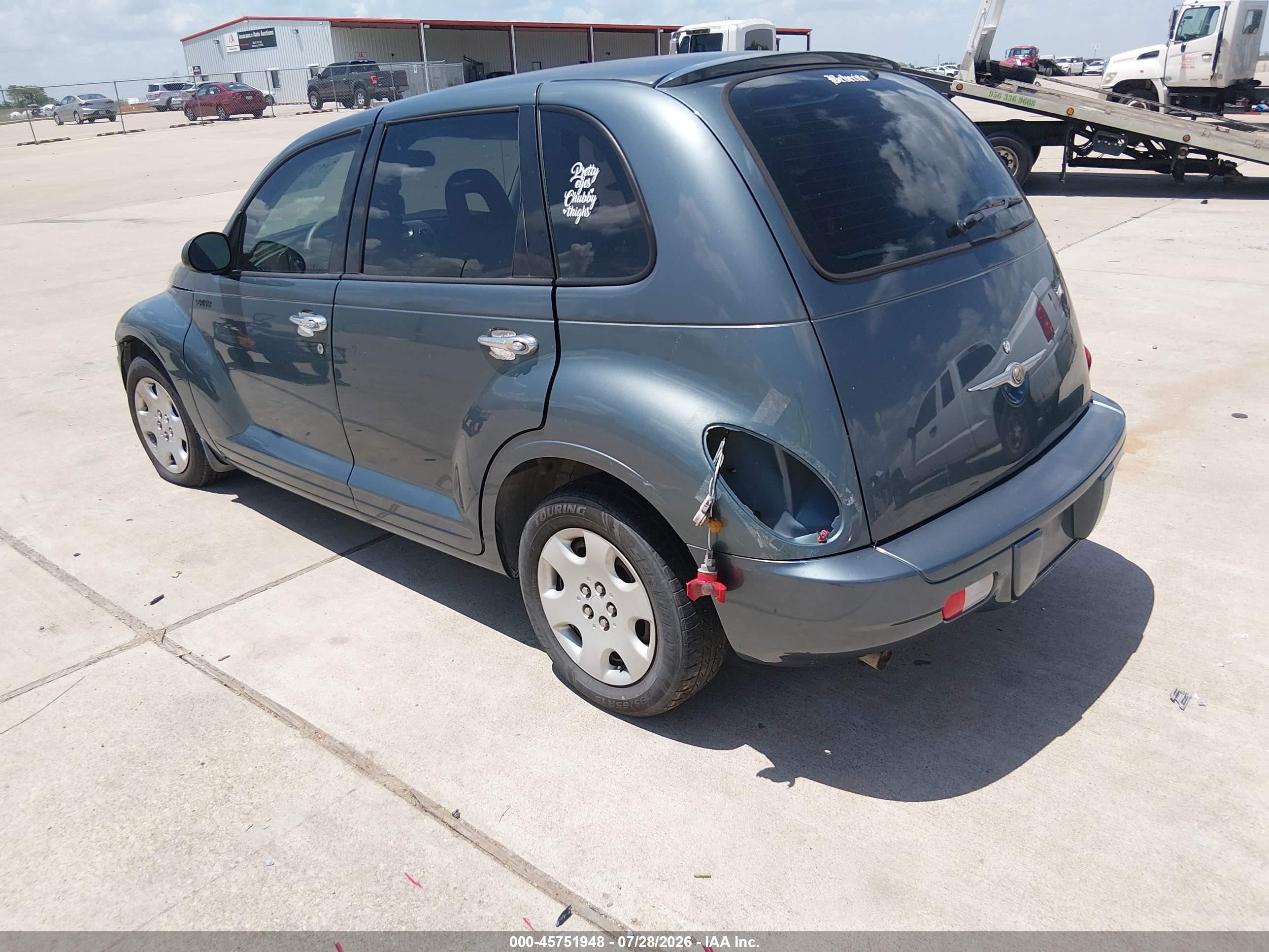 2006 Chrysler Pt Cruiser   Green vin: 3A4FY48B26T243671