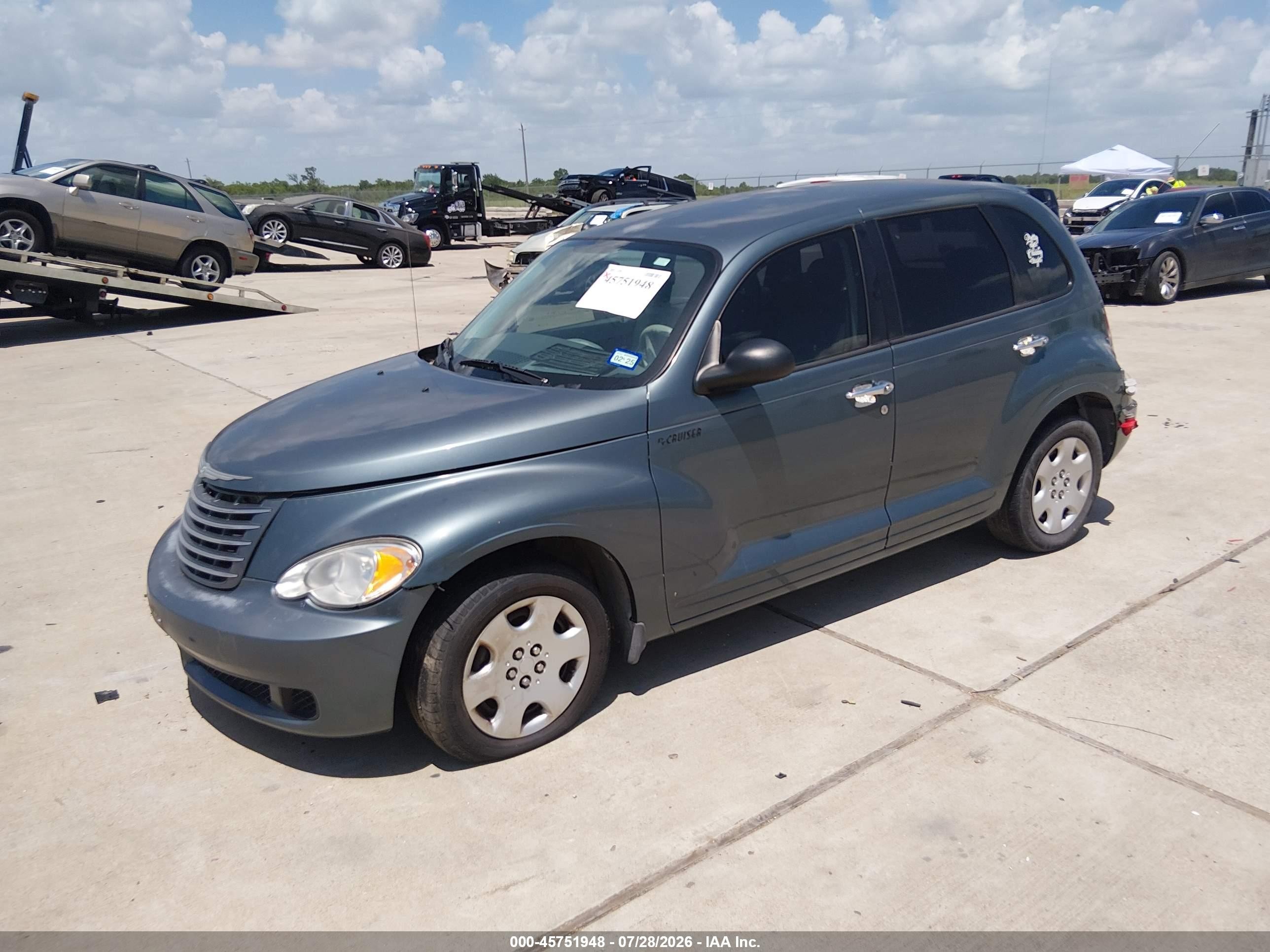 2006 Chrysler Pt Cruiser   Green vin: 3A4FY48B26T243671