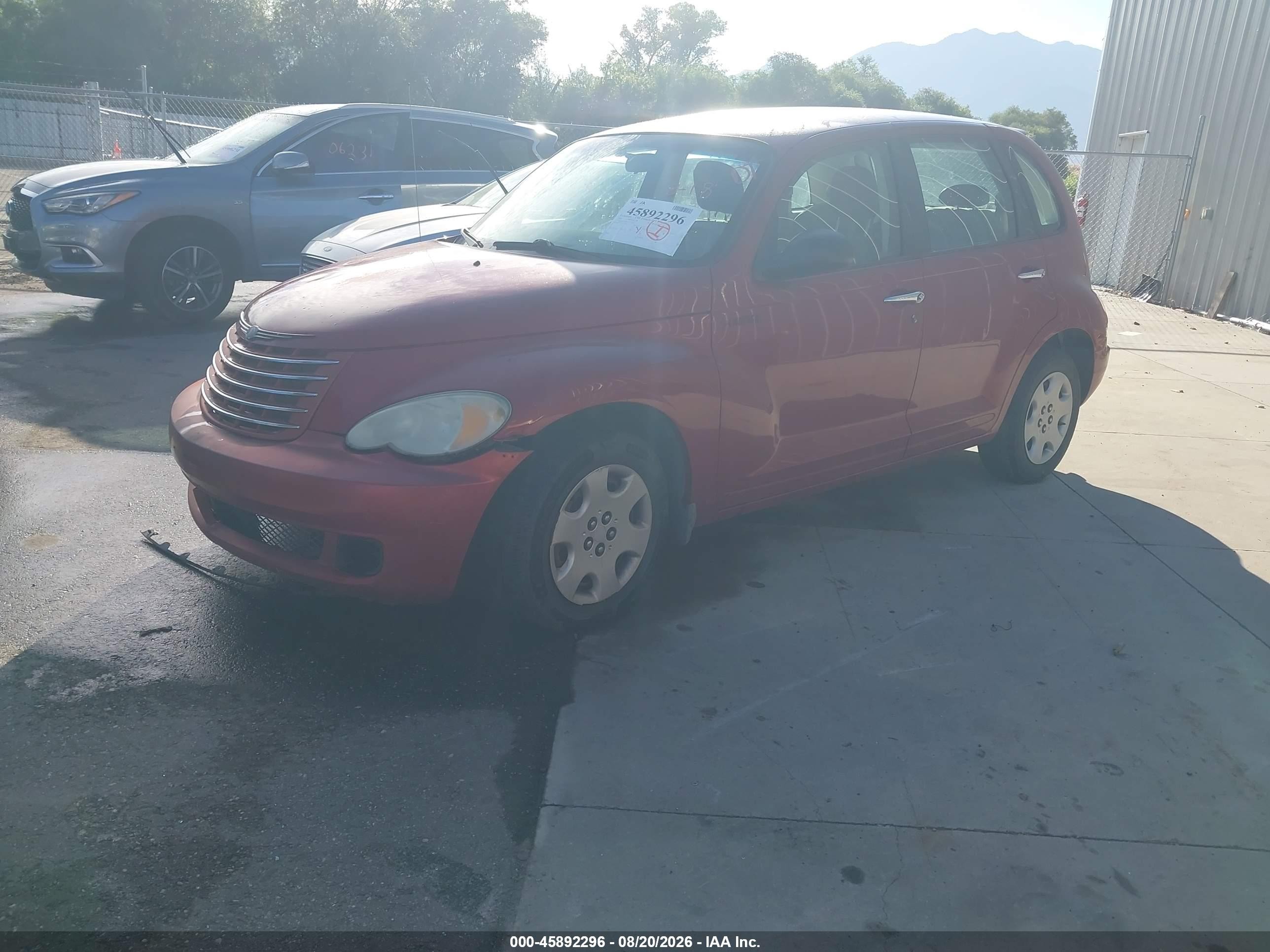 2006 Chrysler Pt Cruiser   Red vin: 3A4FY48B26T253262