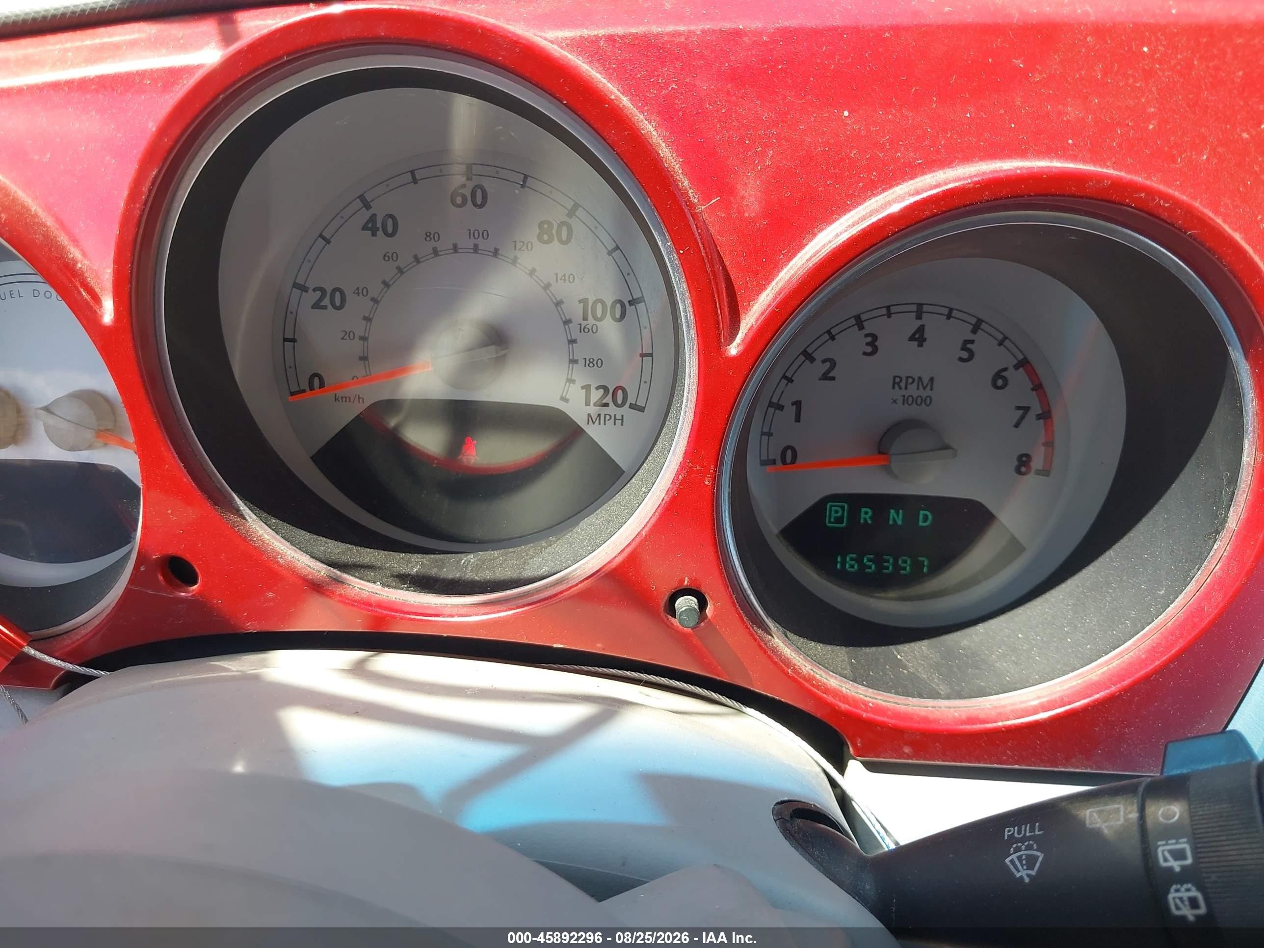 2006 Chrysler Pt Cruiser   Red vin: 3A4FY48B26T253262