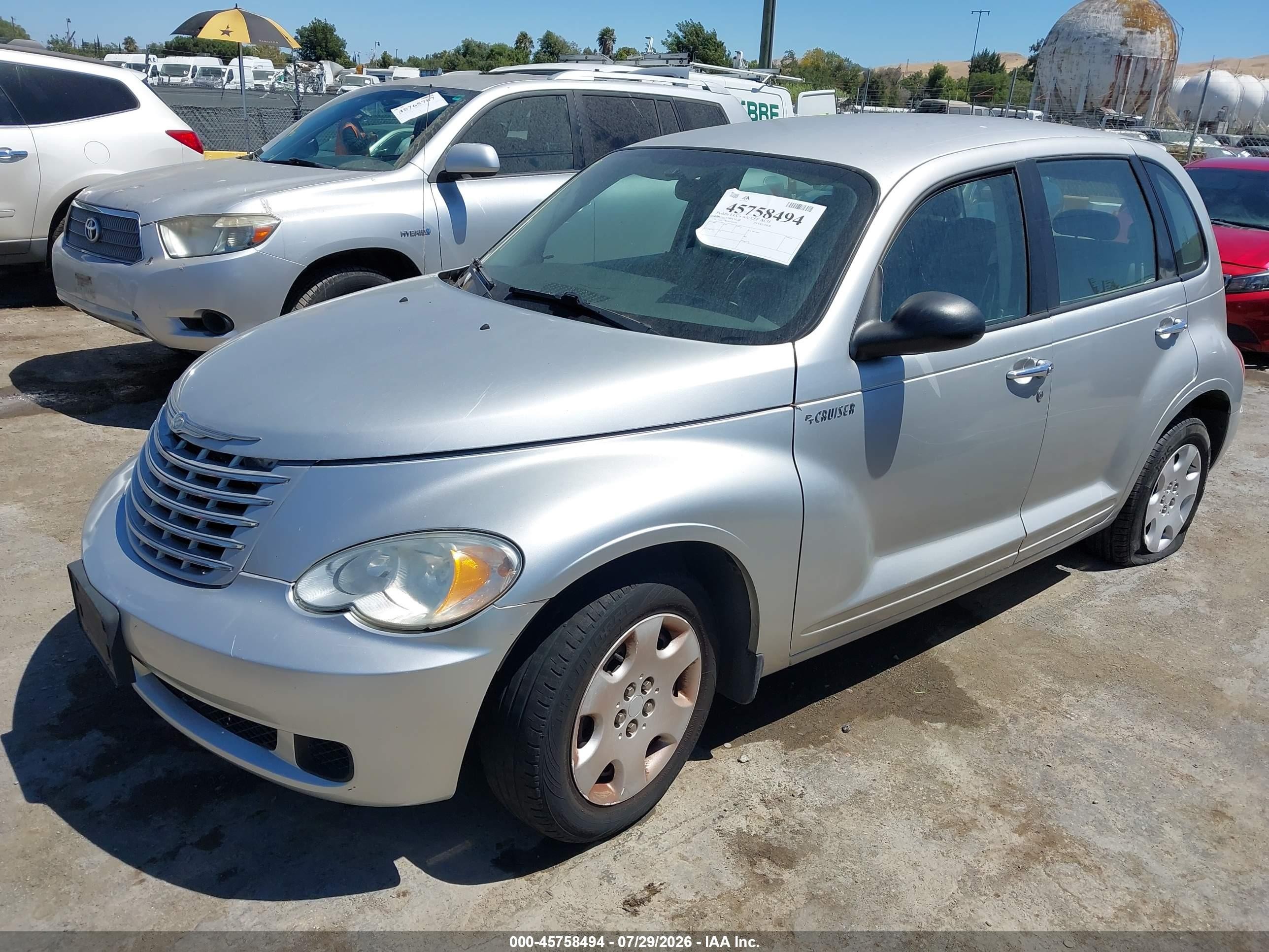 2006 Chrysler Pt Cruiser   Gray vin: 3A4FY48B26T364703