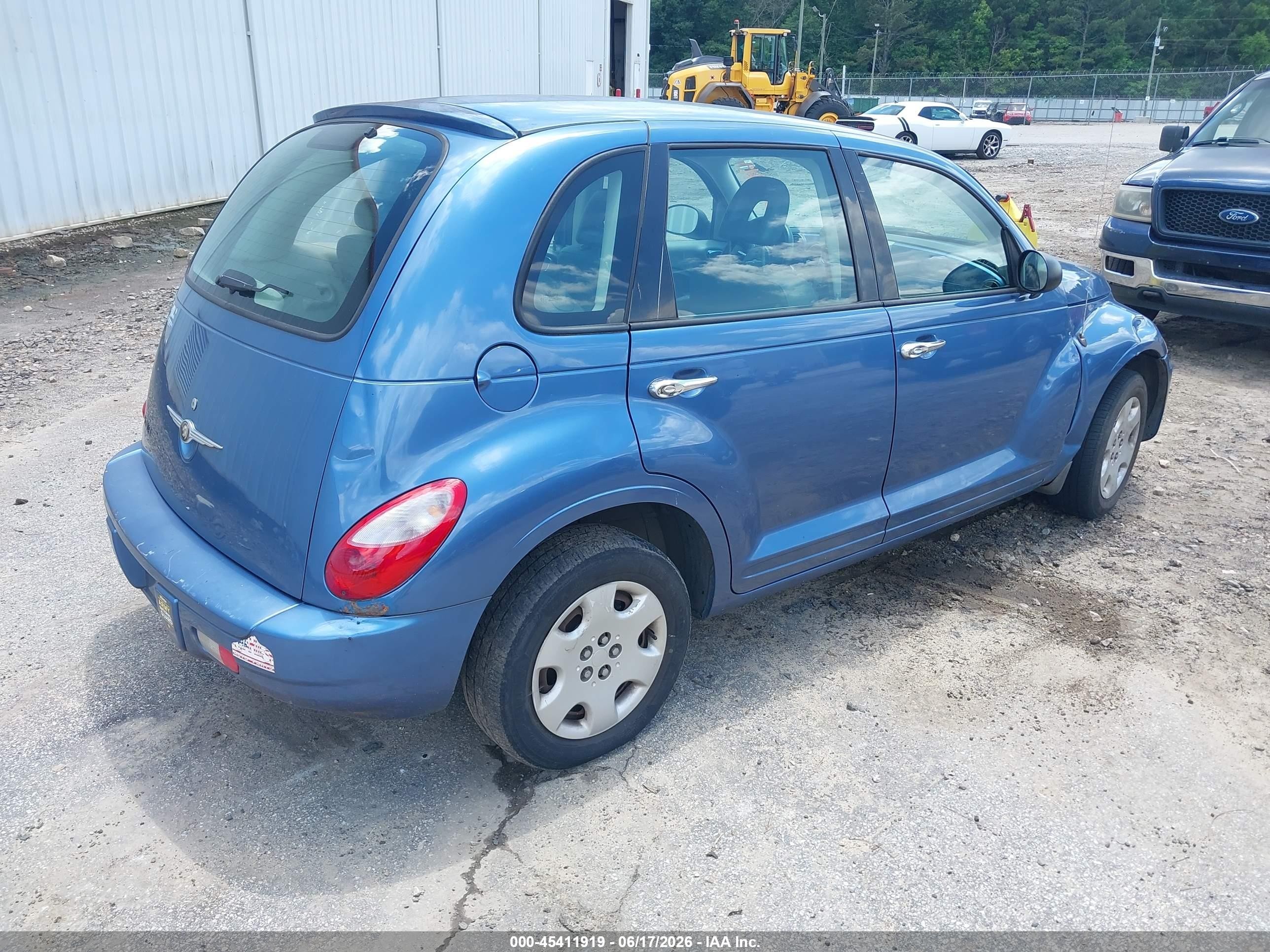 2007 Chrysler Pt Cruiser   Blue vin: 3A4FY48B27T545544