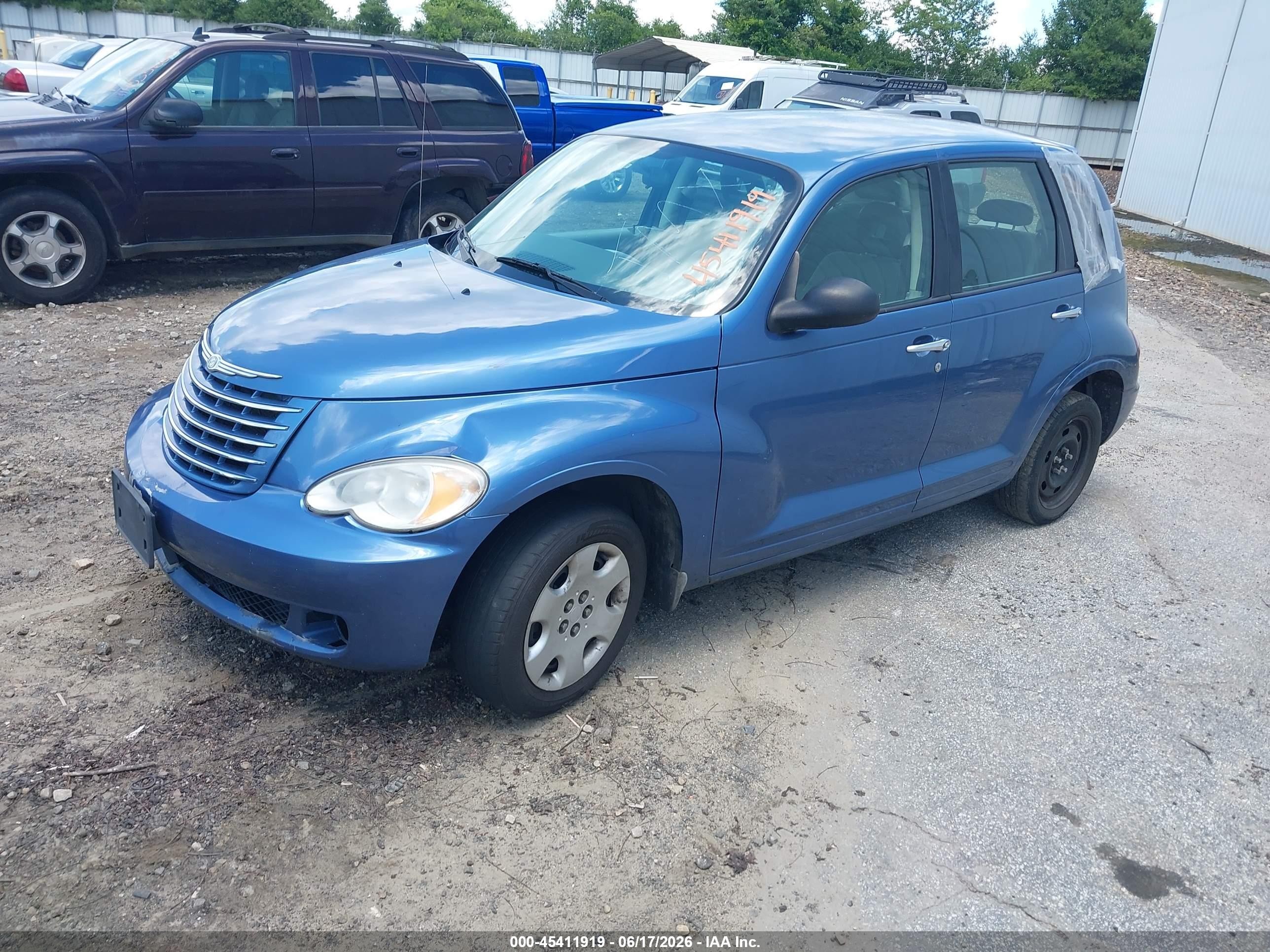 2007 Chrysler Pt Cruiser   Blue vin: 3A4FY48B27T545544