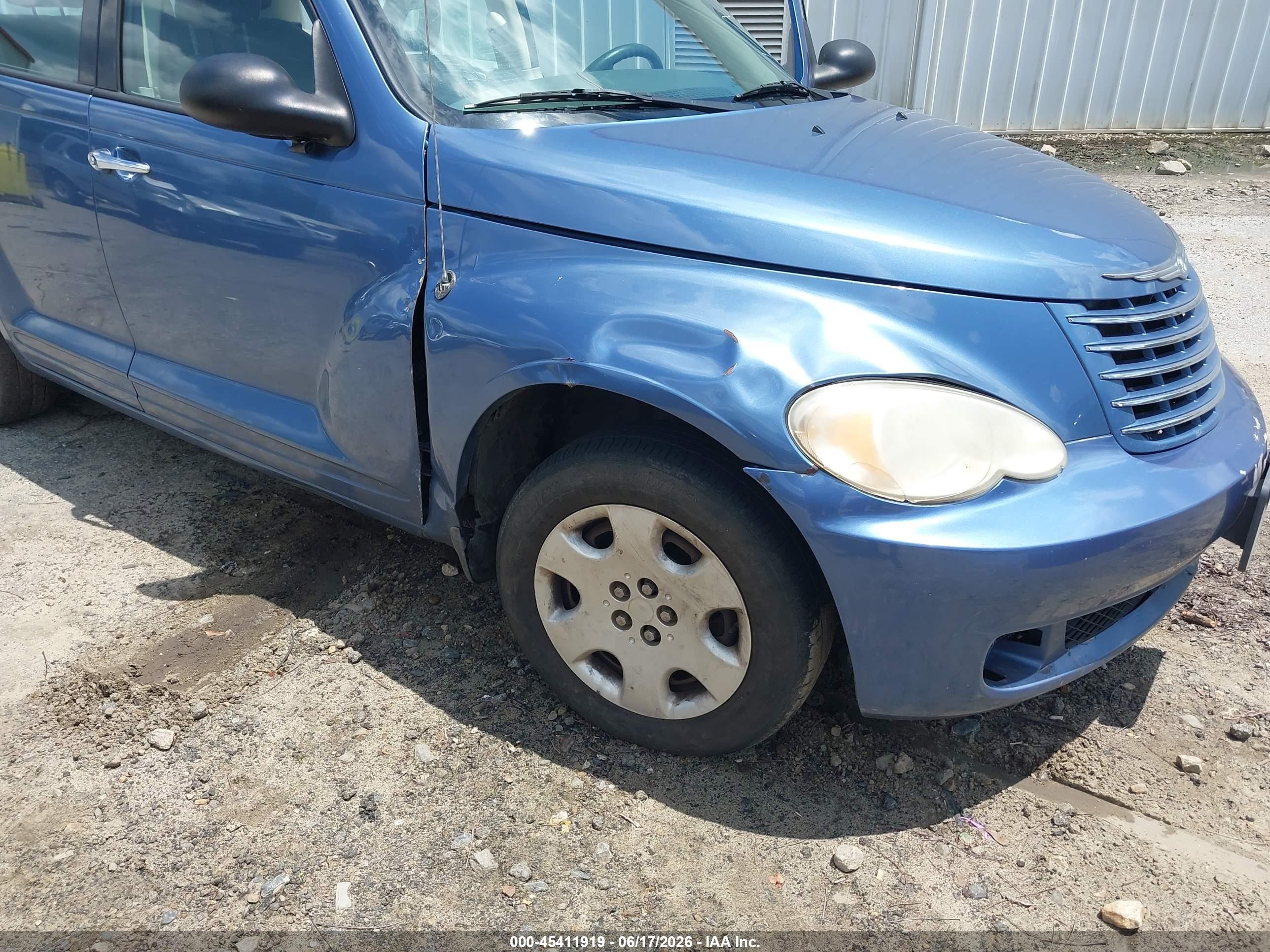2007 Chrysler Pt Cruiser   Blue vin: 3A4FY48B27T545544