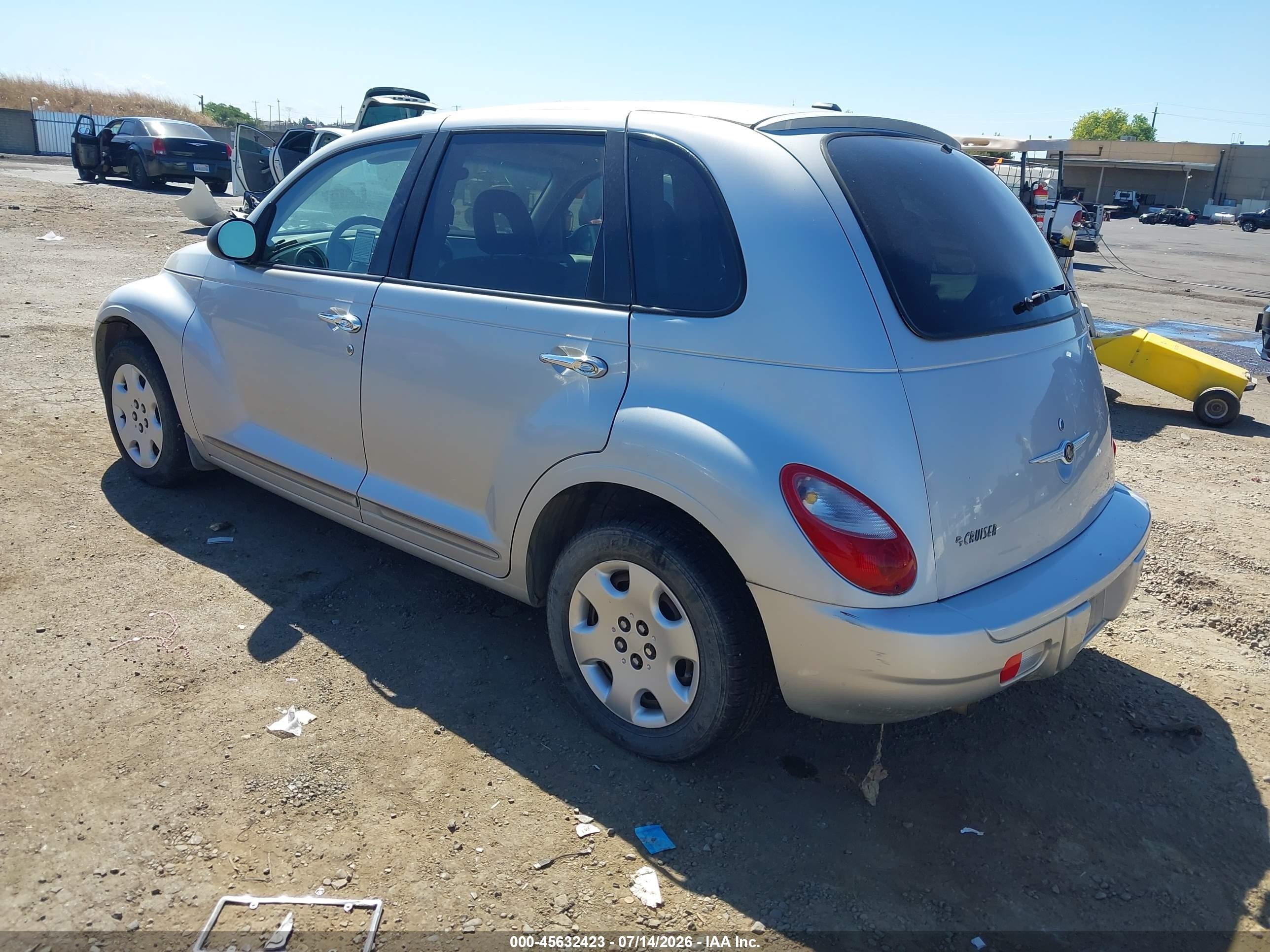 2007 Chrysler Pt Cruiser   Silver vin: 3A4FY48B27T548928