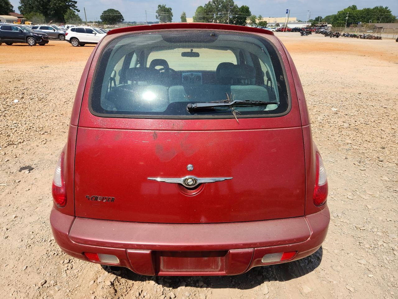 2007 Chrysler Pt Cruiser Red vin: 3A4FY48B27T614751