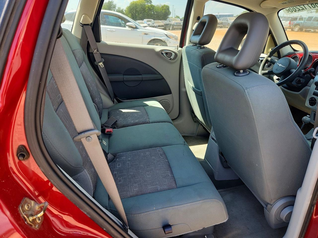 2007 Chrysler Pt Cruiser Red vin: 3A4FY48B27T614751