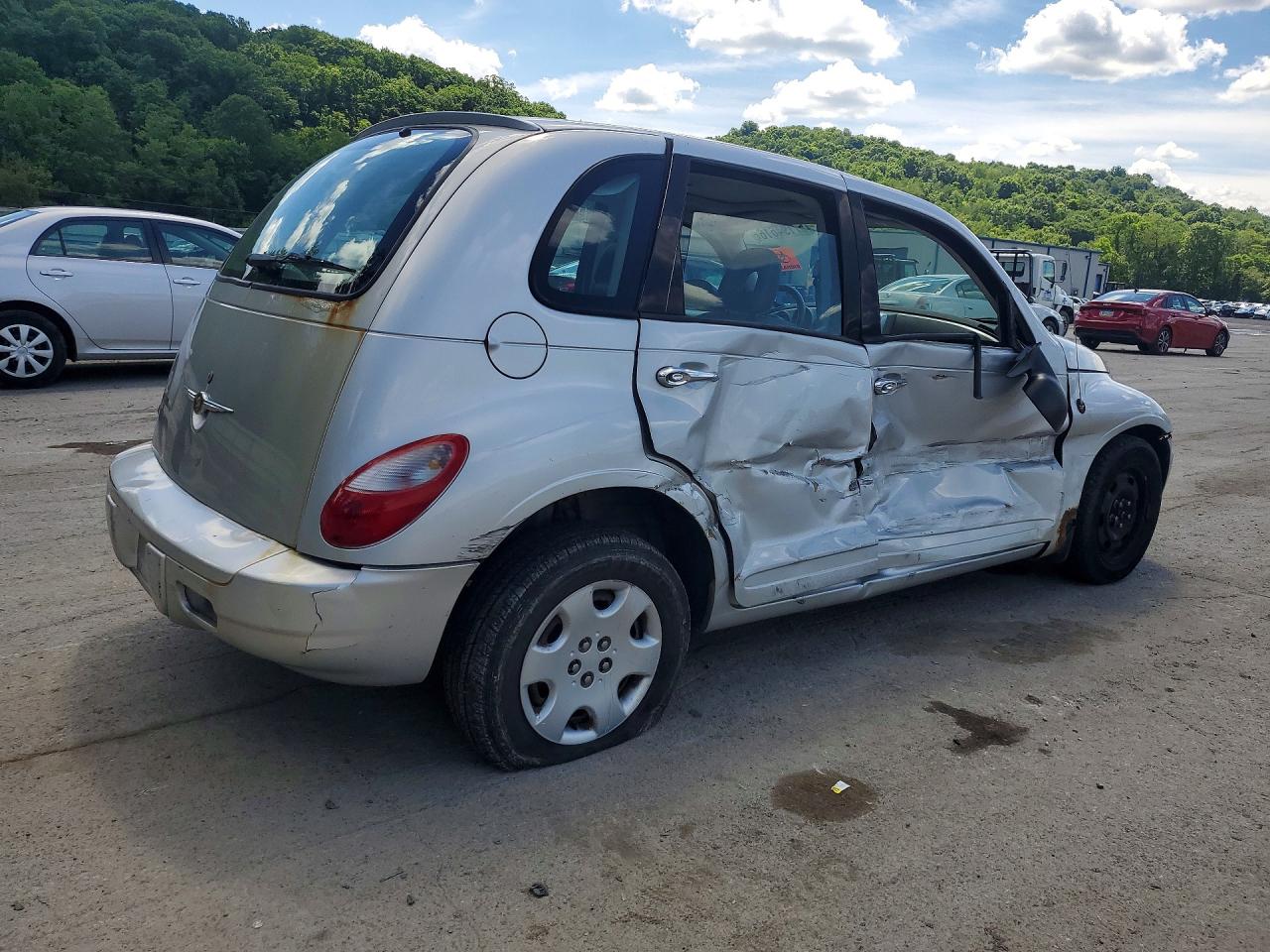 2007 Chrysler Pt Cruiser Silver vin: 3A4FY48B27T623546