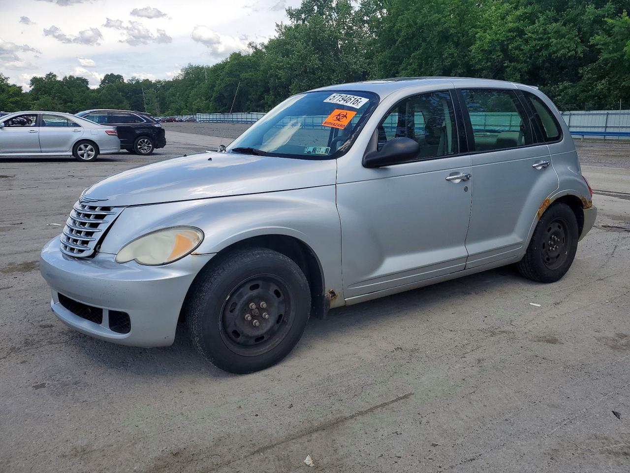 2007 Chrysler Pt Cruiser Silver vin: 3A4FY48B27T623546