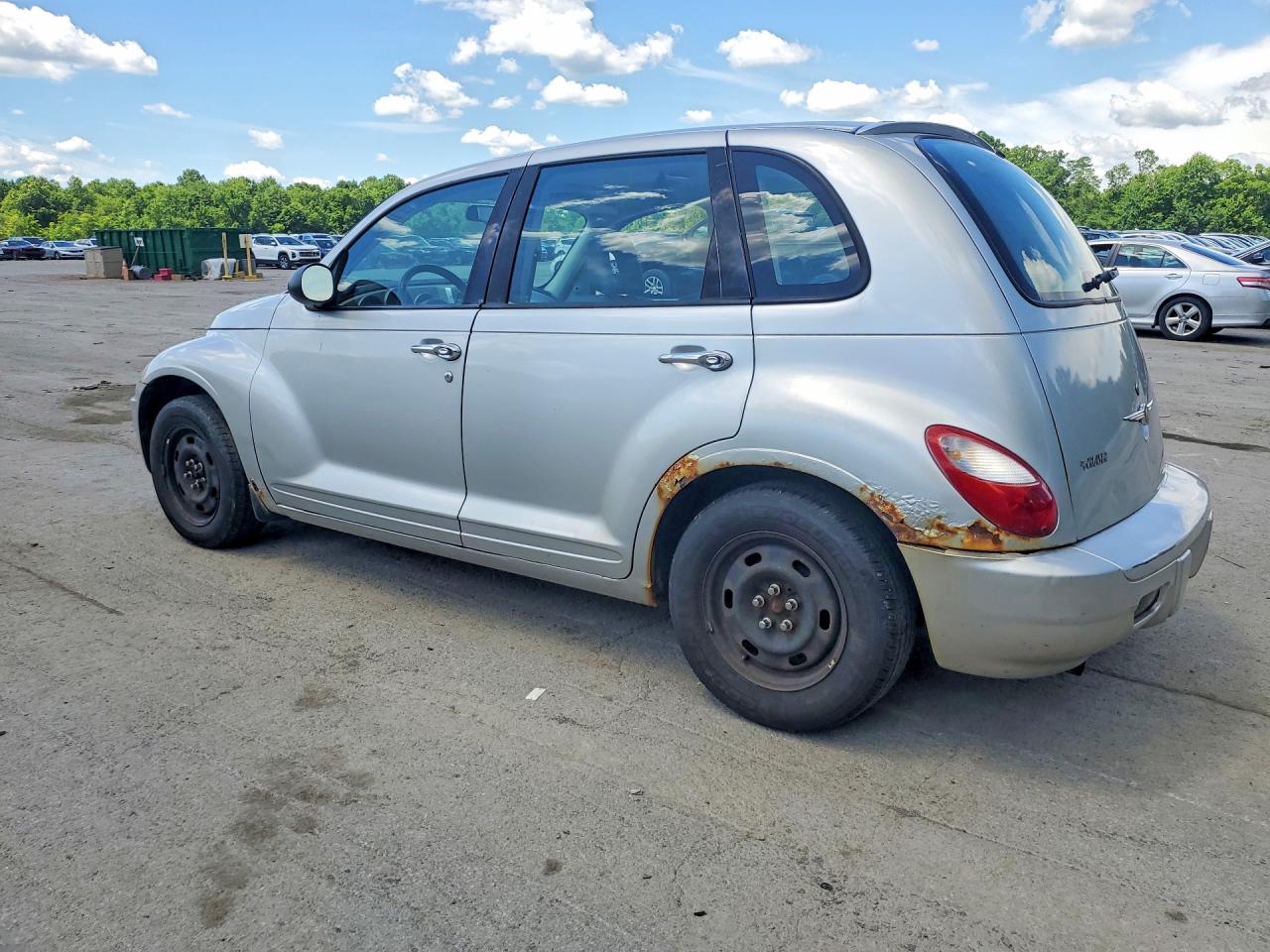 2007 Chrysler Pt Cruiser Silver vin: 3A4FY48B27T623546