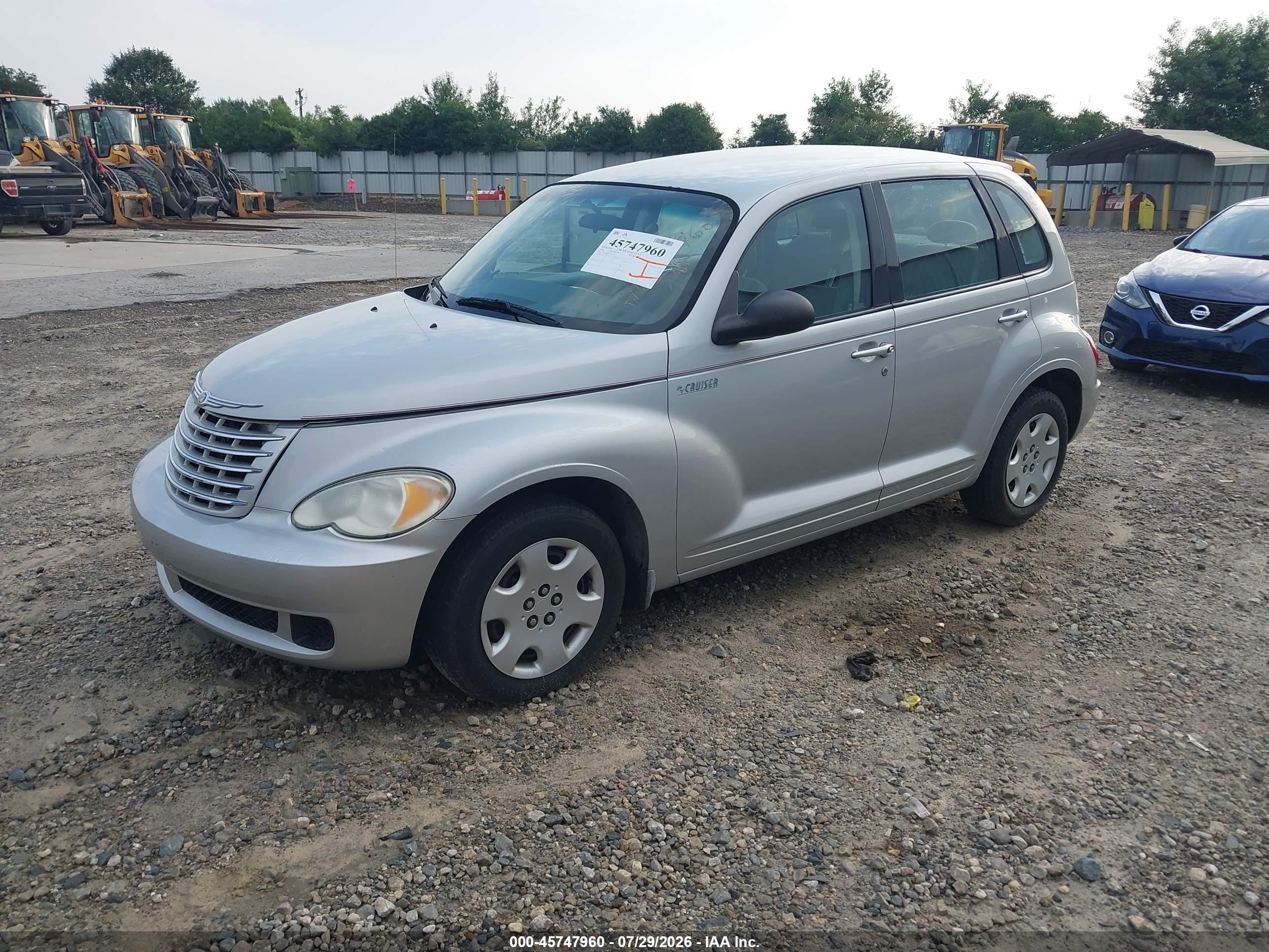 2006 Chrysler Pt Cruiser   Серебряный vin: 3A4FY48B36T262472