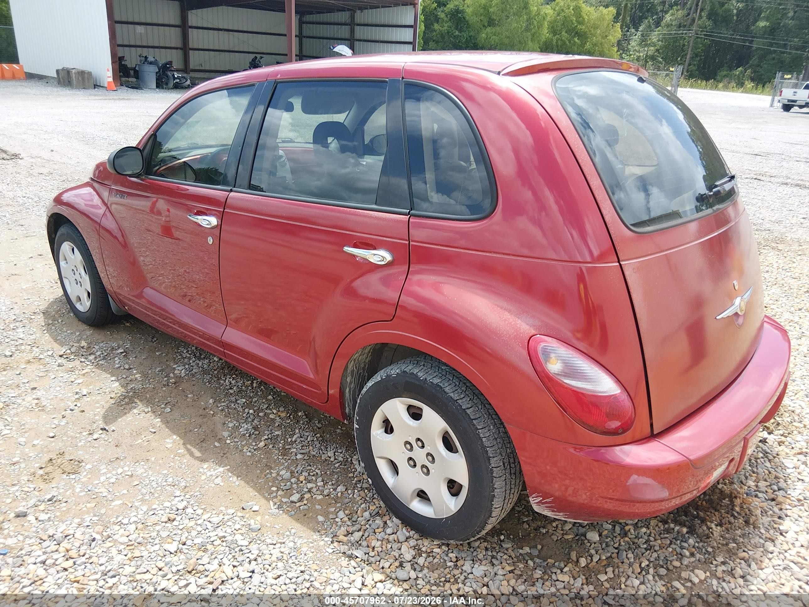 2006 Chrysler Pt Cruiser   Красный vin: 3A4FY48B36T339437