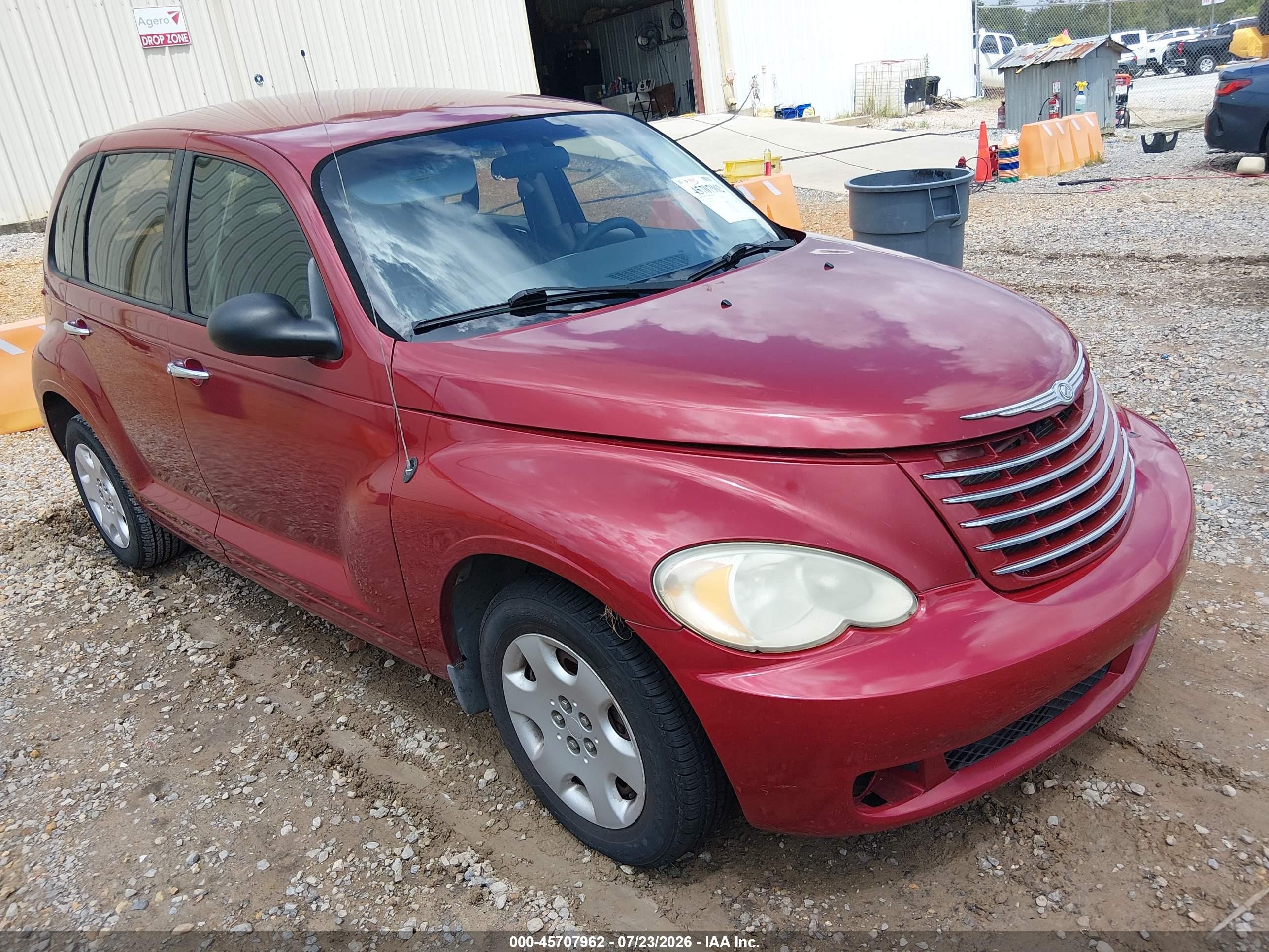 2006 Chrysler Pt Cruiser   Красный vin: 3A4FY48B36T339437