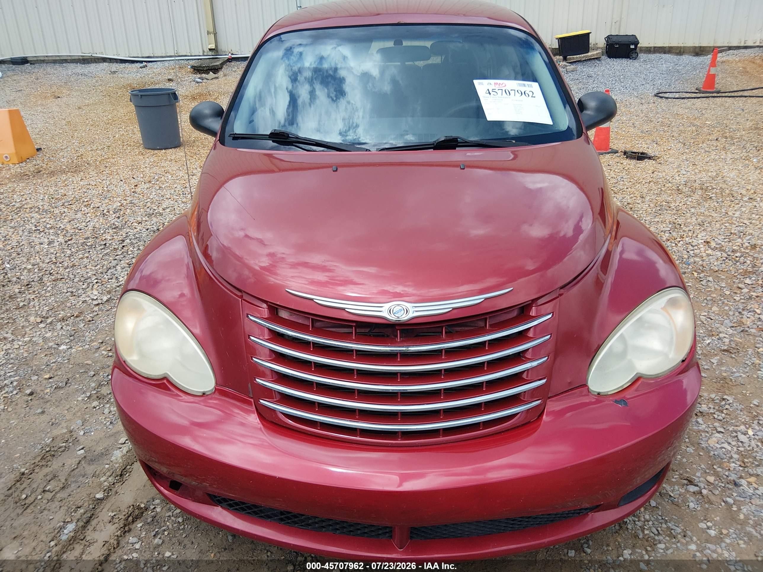 2006 Chrysler Pt Cruiser   Красный vin: 3A4FY48B36T339437