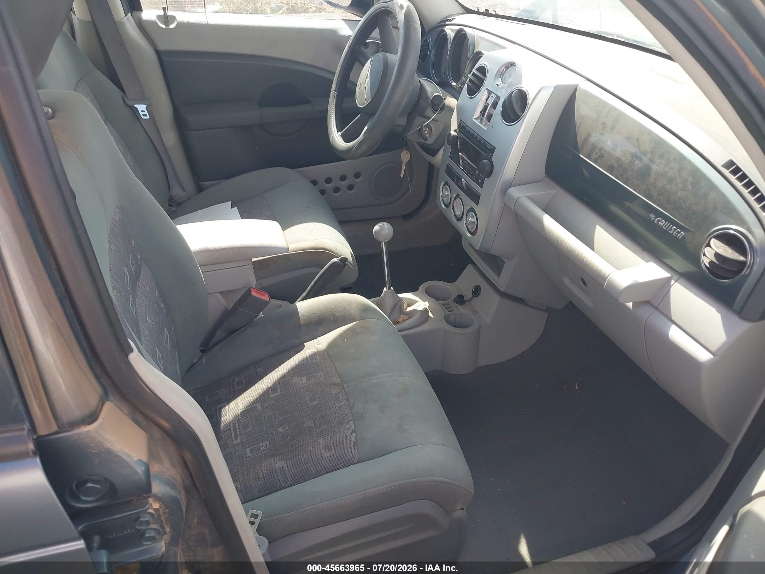 2006 Chrysler Pt Cruiser   Серый vin: 3A4FY48B36T343651