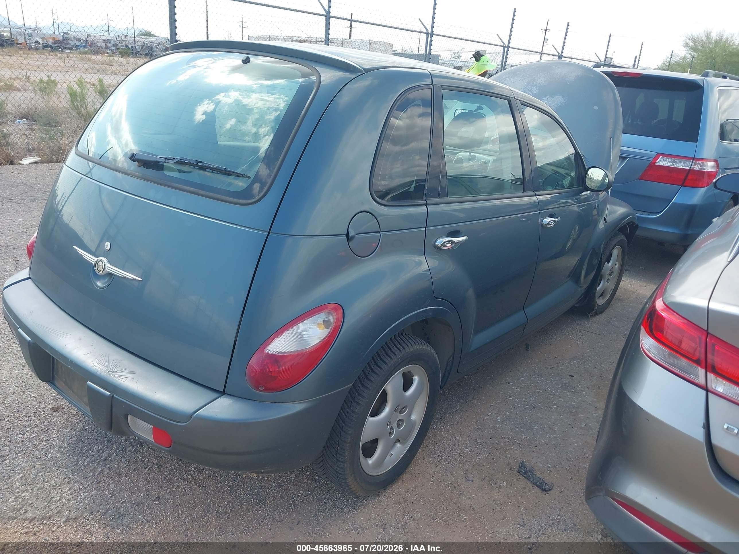 2006 Chrysler Pt Cruiser   Серый vin: 3A4FY48B36T343651