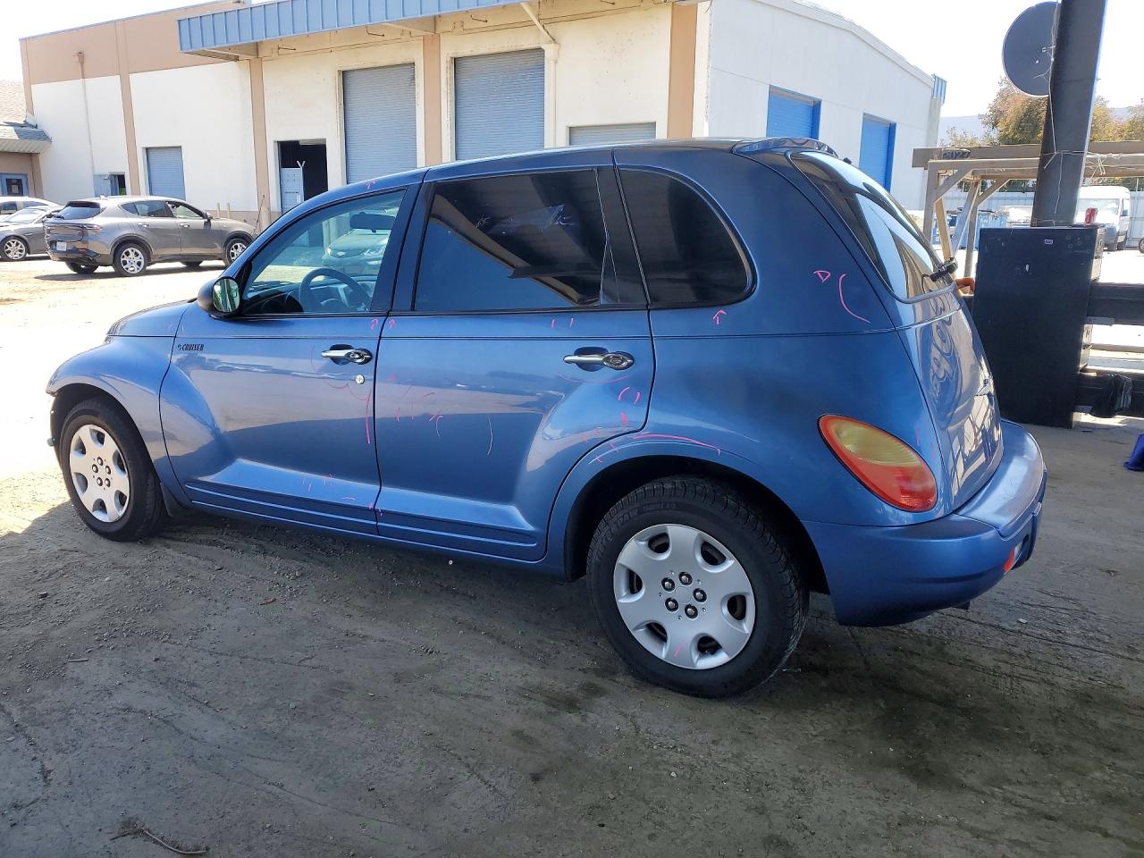 2006 Chrysler Pt Cruiser Blue vin: 3A4FY48B36T370302
