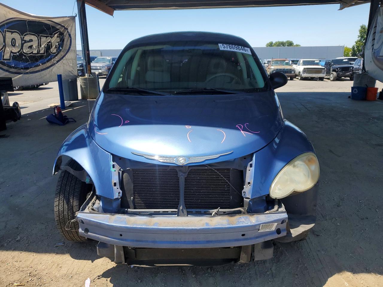 2006 Chrysler Pt Cruiser Blue vin: 3A4FY48B36T370302