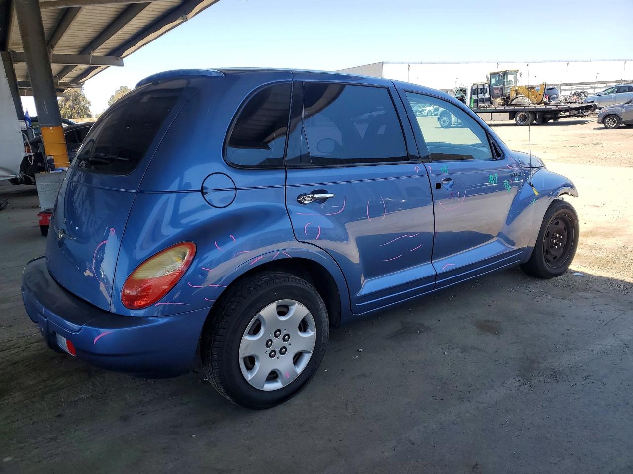 2006 Chrysler Pt Cruiser Blue vin: 3A4FY48B36T370302