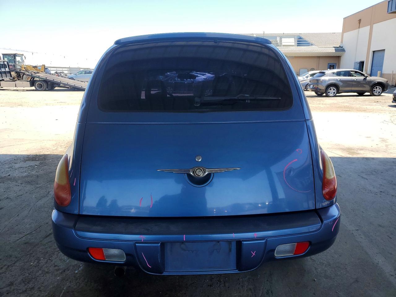 2006 Chrysler Pt Cruiser Blue vin: 3A4FY48B36T370302