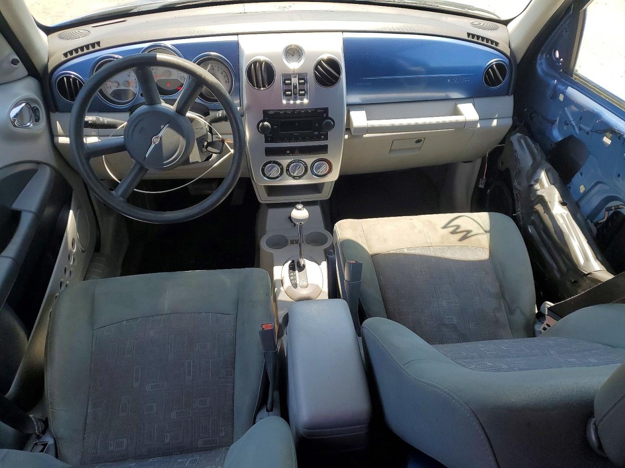 2006 Chrysler Pt Cruiser Blue vin: 3A4FY48B36T370302