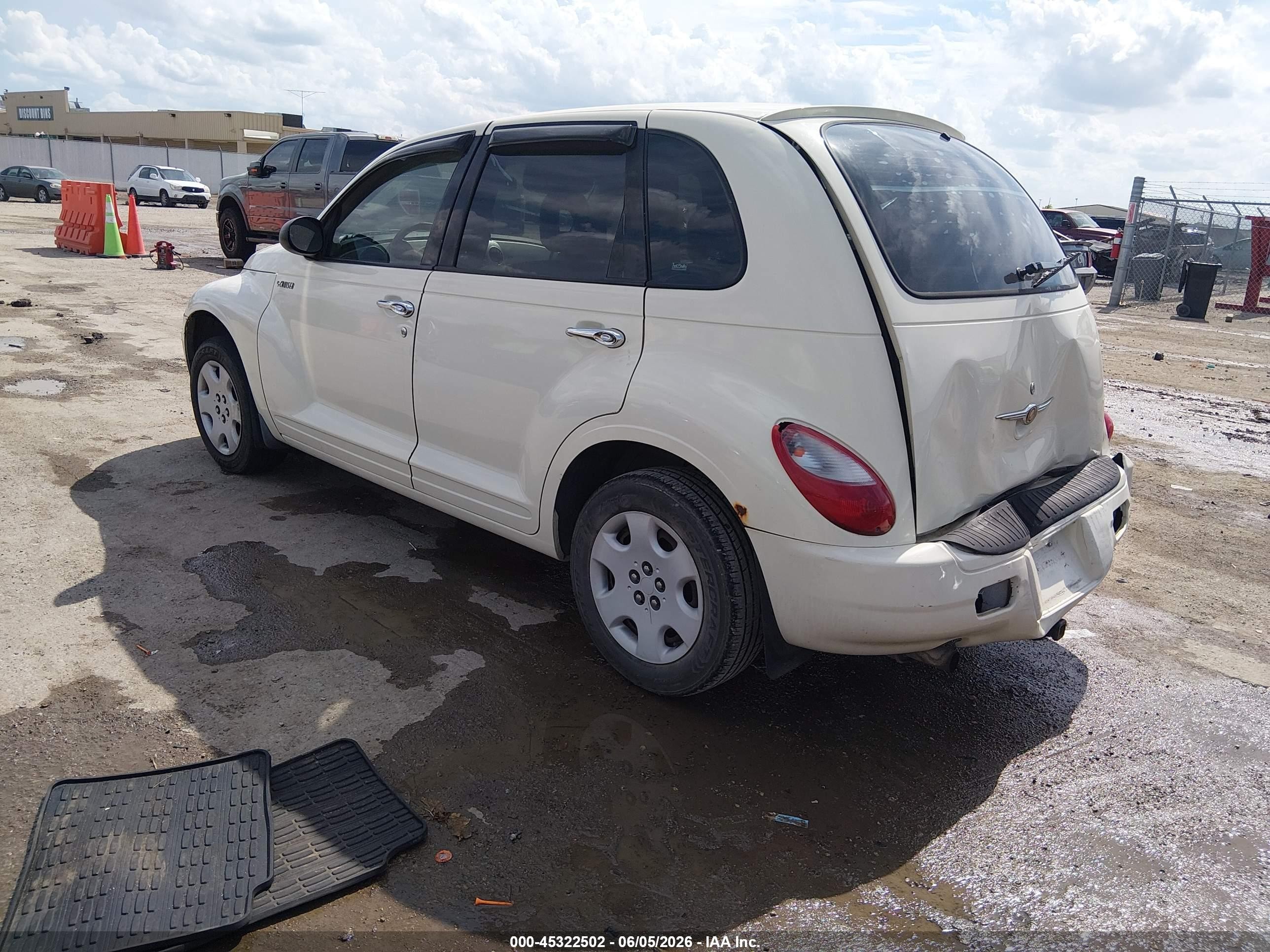 2006 Chrysler Pt Cruiser   Cream vin: 3A4FY48B46T339186