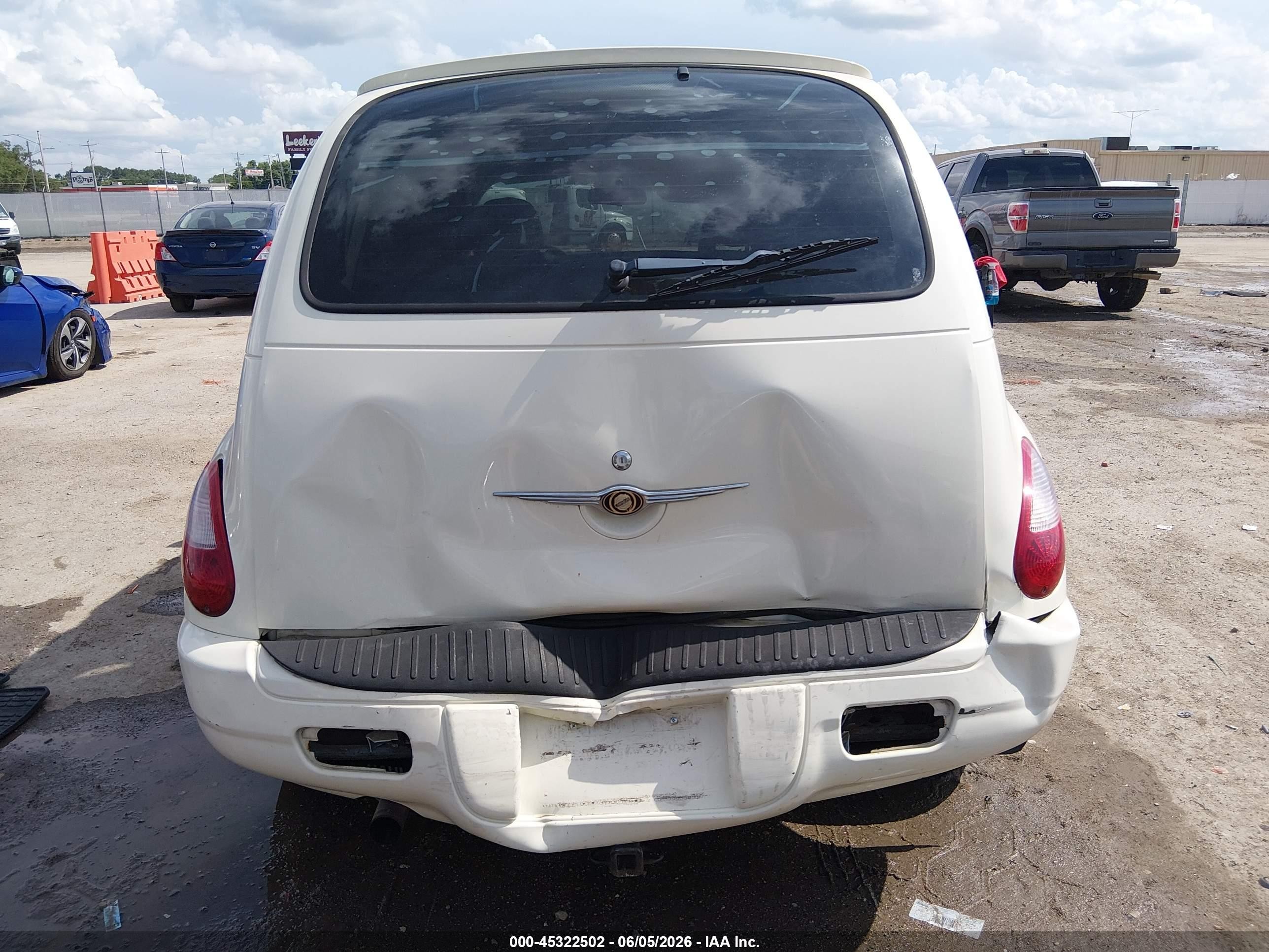 2006 Chrysler Pt Cruiser   Cream vin: 3A4FY48B46T339186
