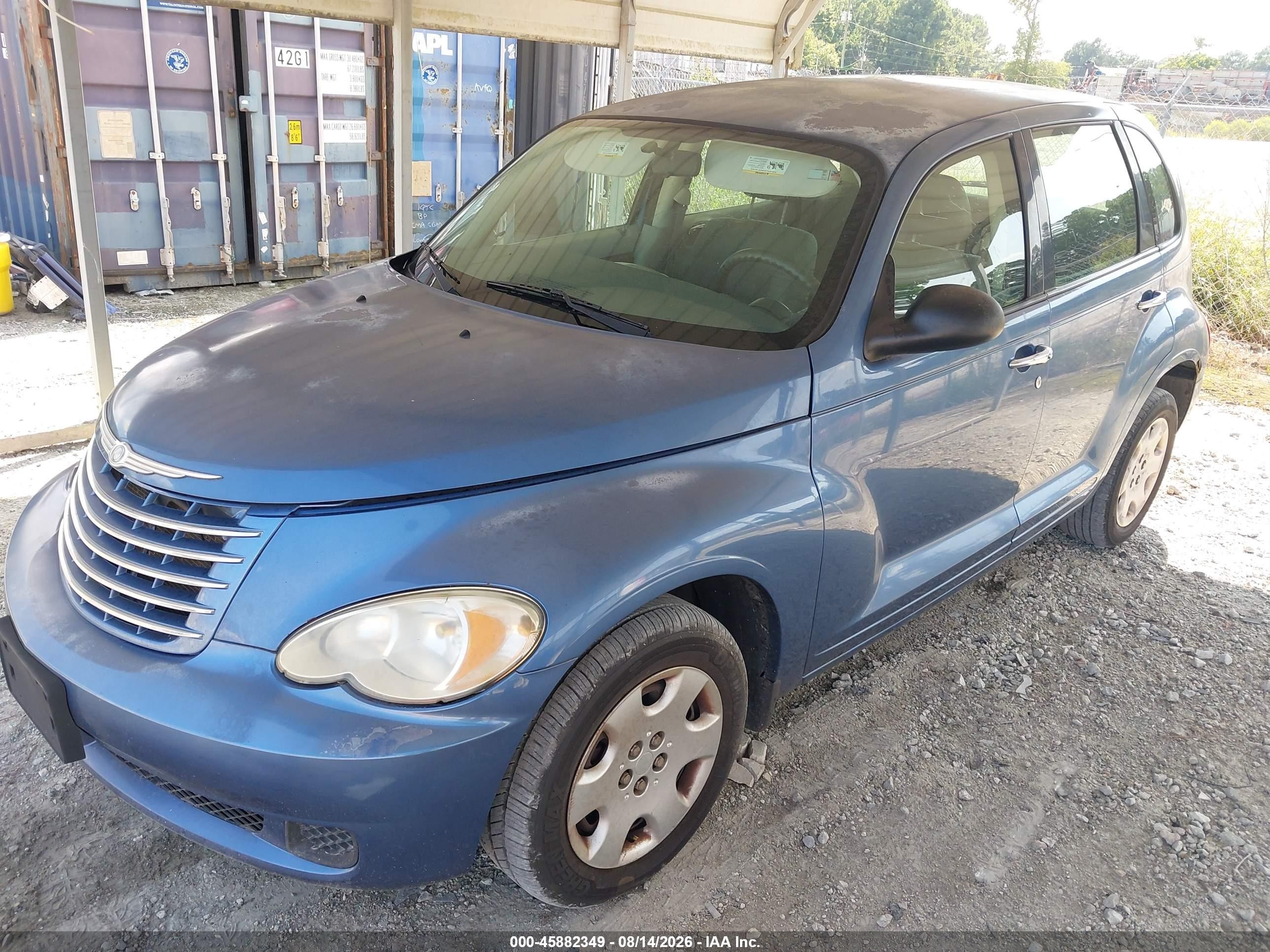 2007 Chrysler Pt Cruiser   Синий vin: 3A4FY48B47T517003