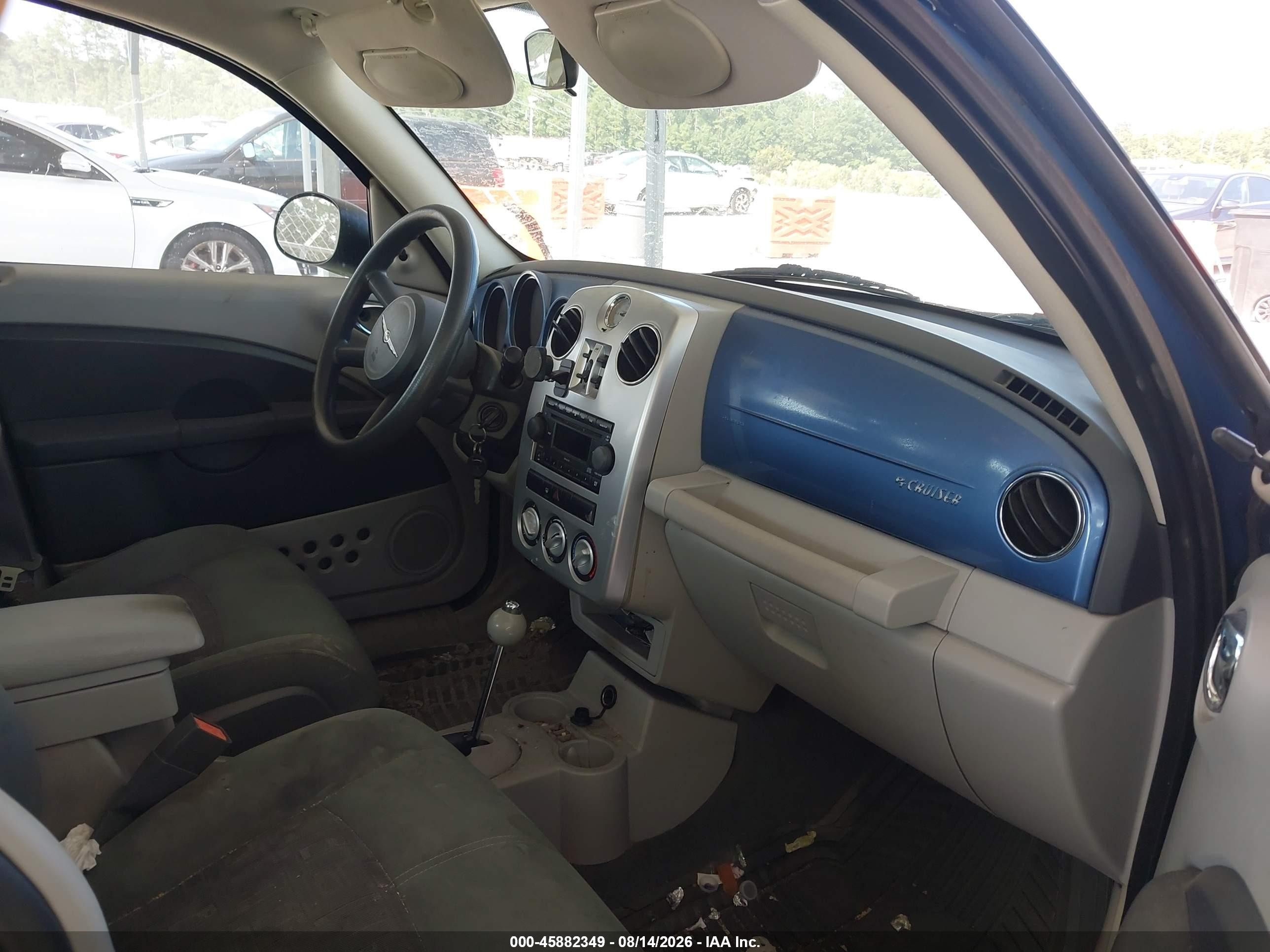 2007 Chrysler Pt Cruiser   Синий vin: 3A4FY48B47T517003