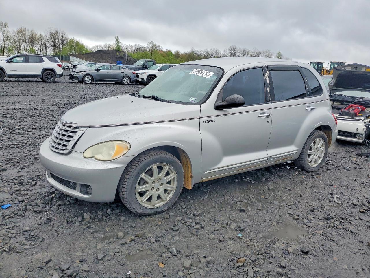 2006 Chrysler Pt Cruiser Gray vin: 3A4FY48B56T236374