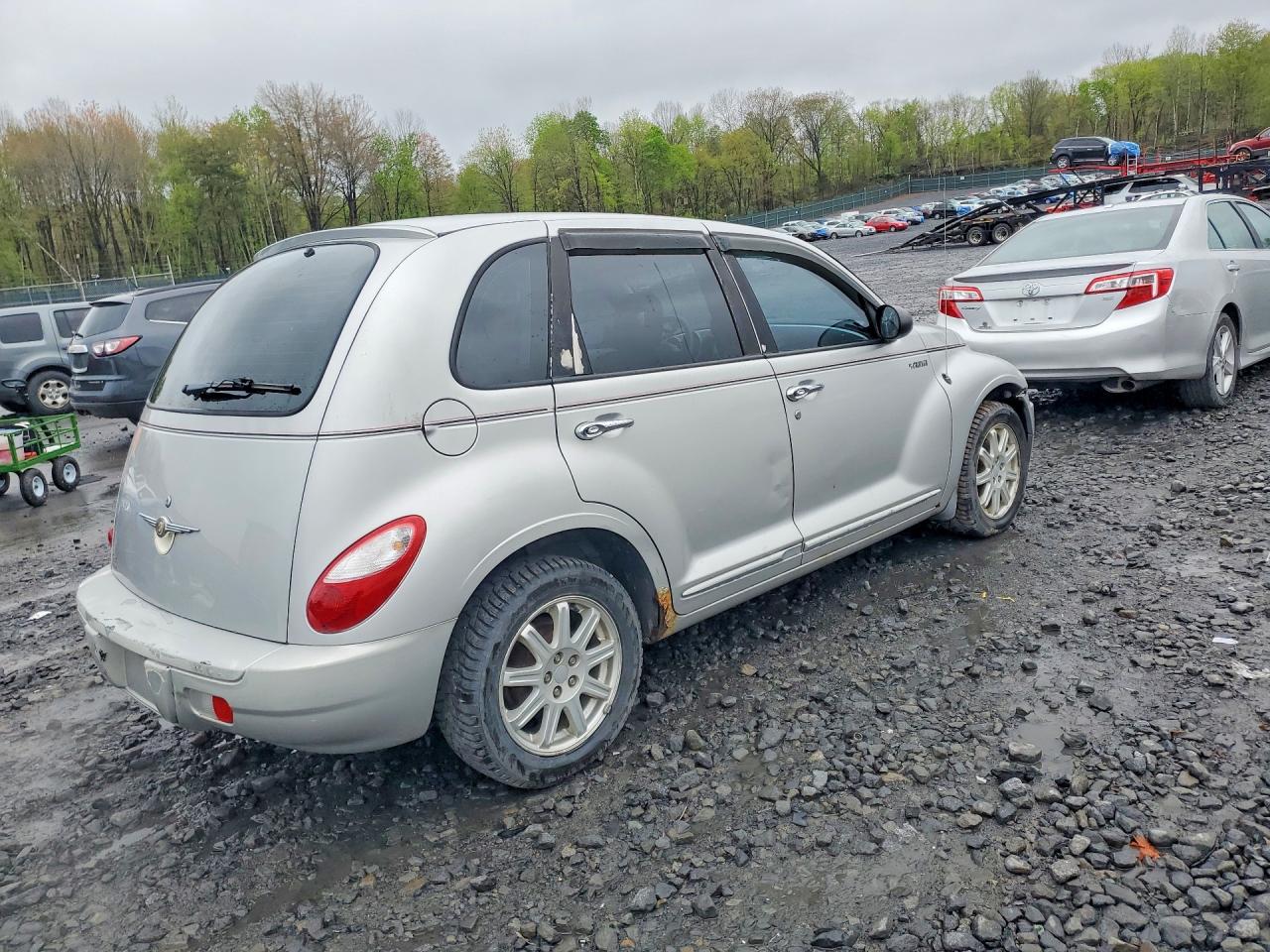 2006 Chrysler Pt Cruiser Gray vin: 3A4FY48B56T236374