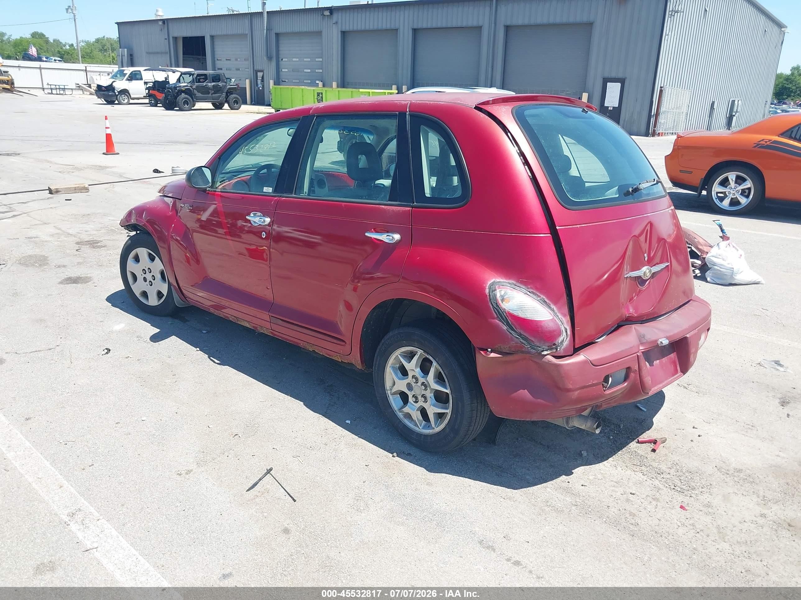 2006 Chrysler Pt Cruiser   Красный vin: 3A4FY48B56T237749