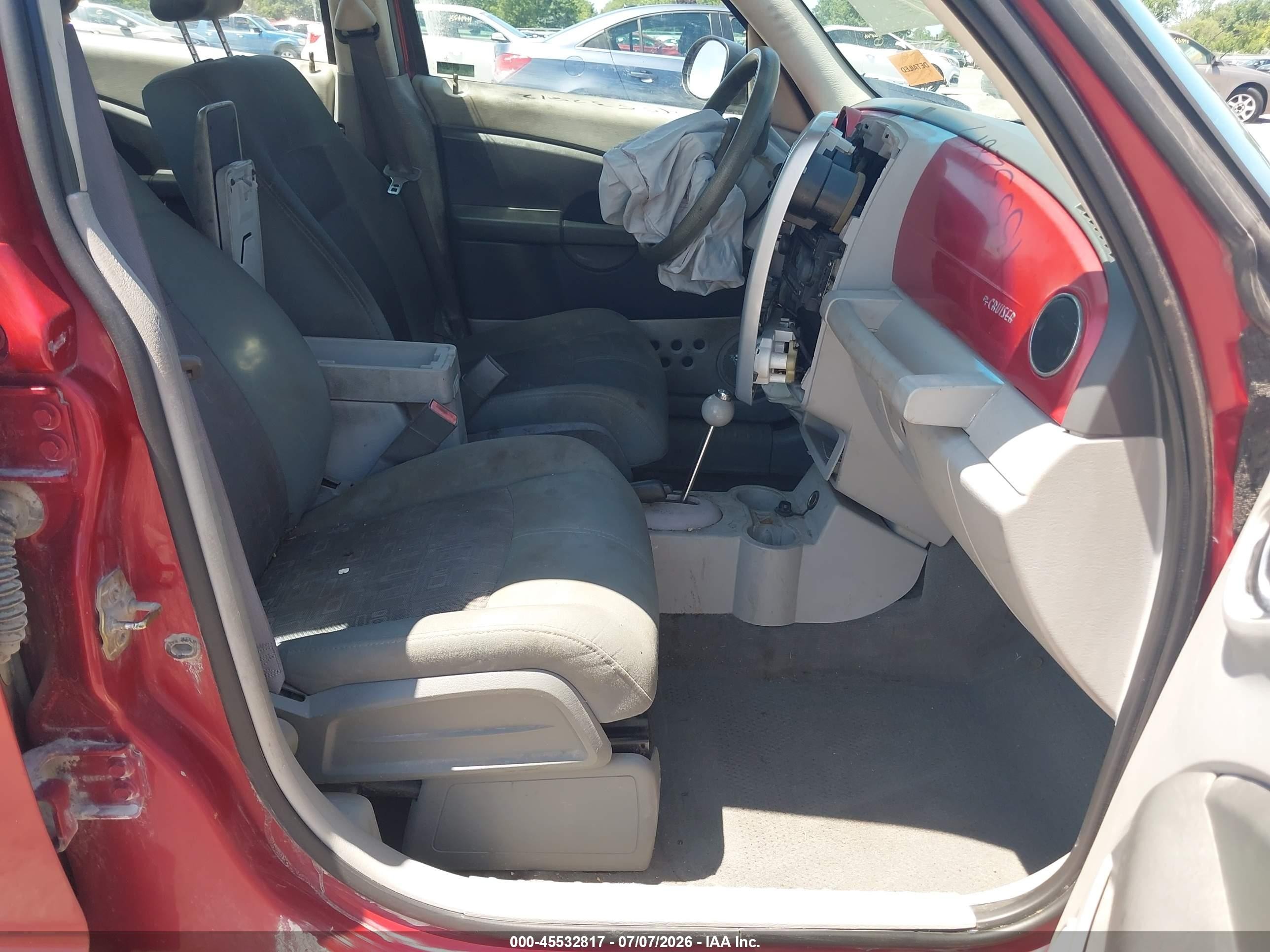 2006 Chrysler Pt Cruiser   Красный vin: 3A4FY48B56T237749