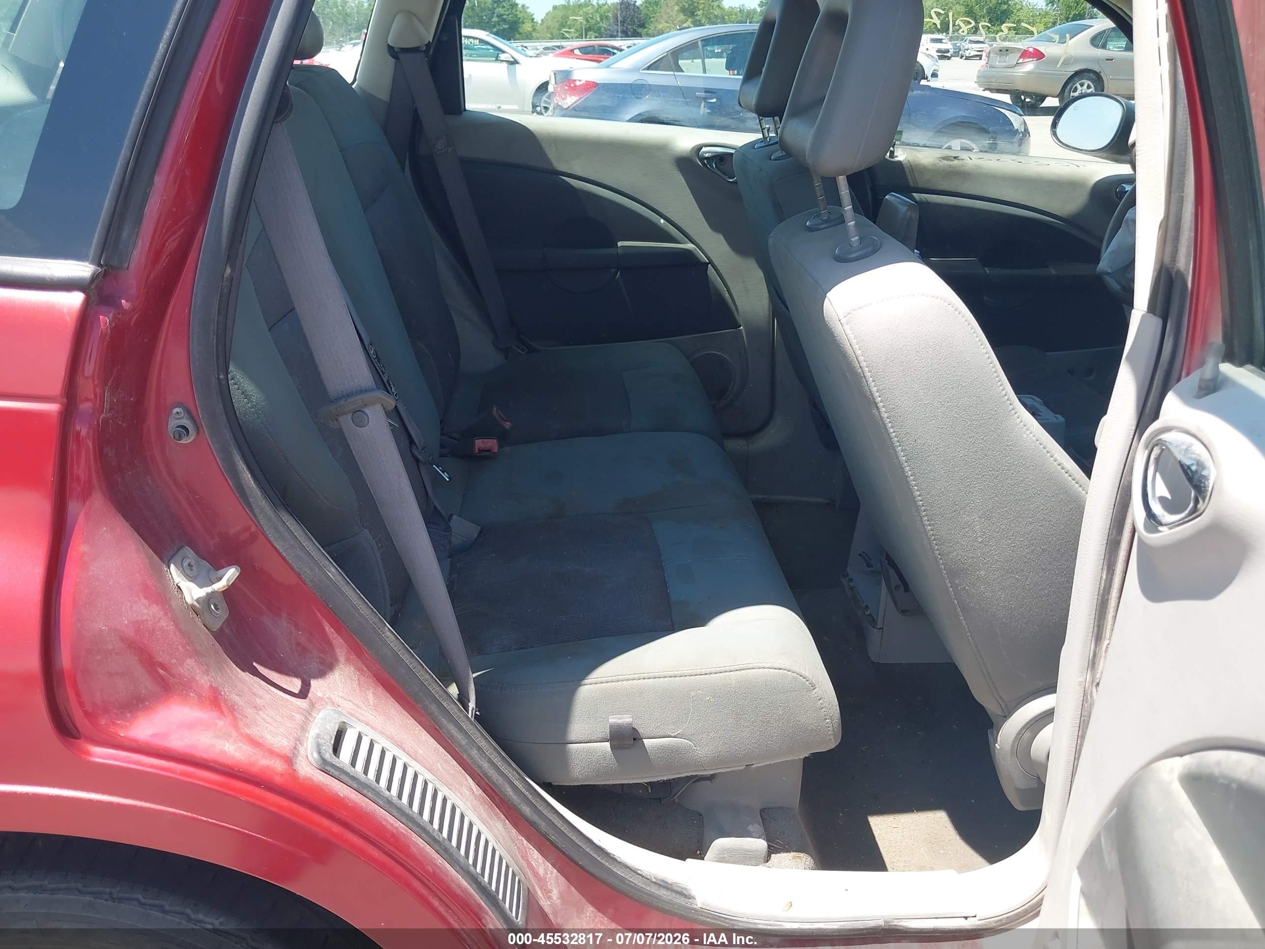 2006 Chrysler Pt Cruiser   Красный vin: 3A4FY48B56T237749