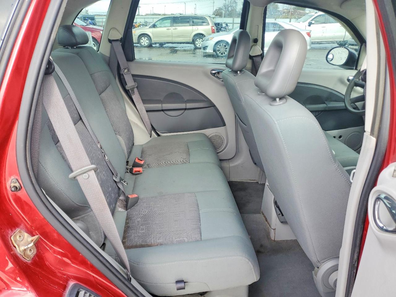 2007 Chrysler Pt Cruiser Red vin: 3A4FY48B57T510948