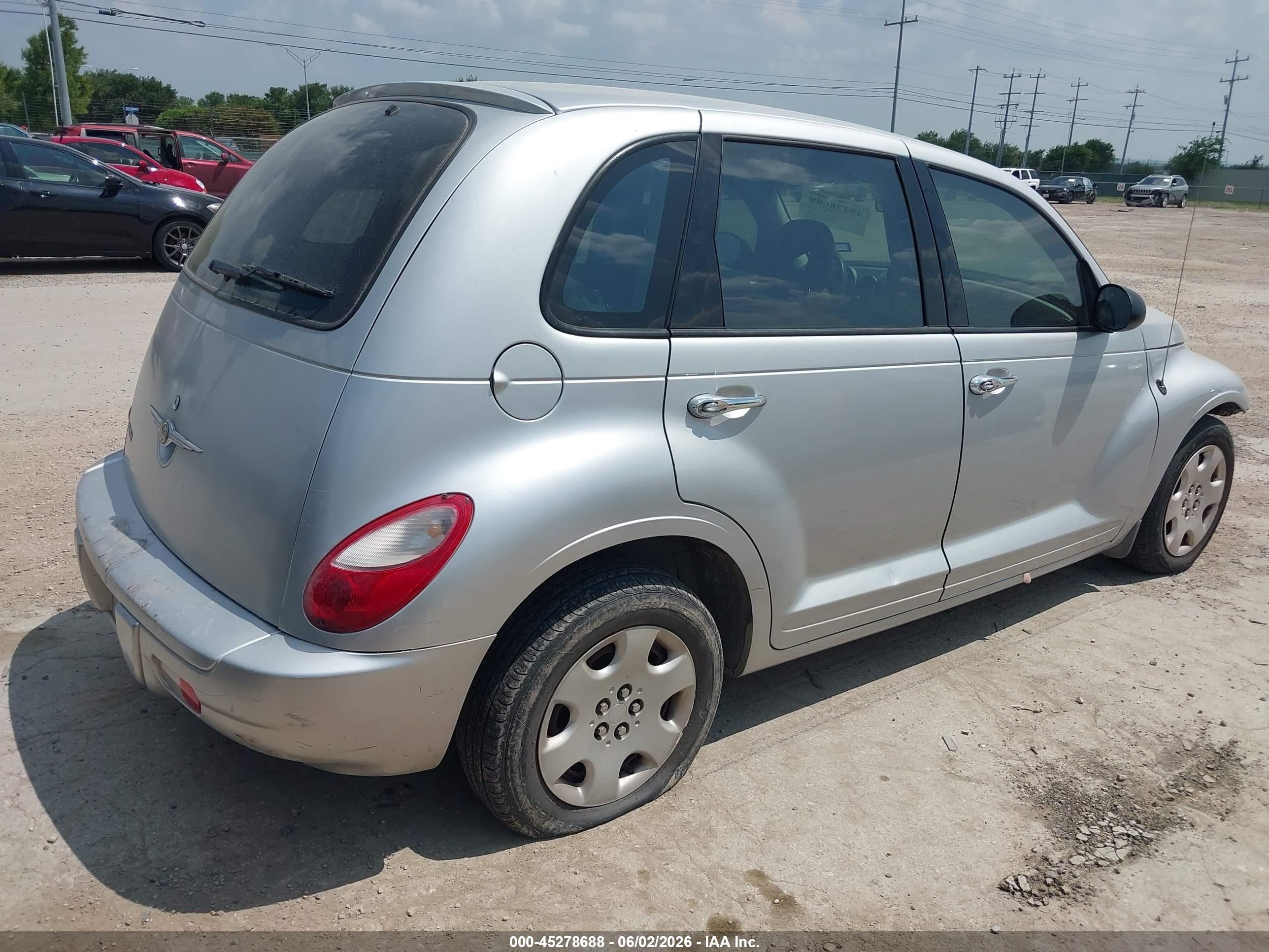 2007 Chrysler Pt Cruiser Серебряный vin: 3A4FY48B57T532075