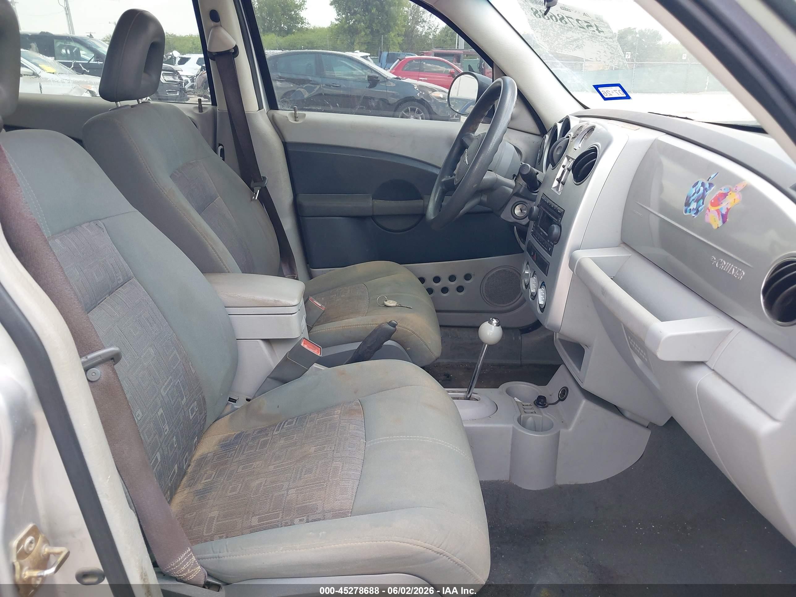 2007 Chrysler Pt Cruiser Серебряный vin: 3A4FY48B57T532075