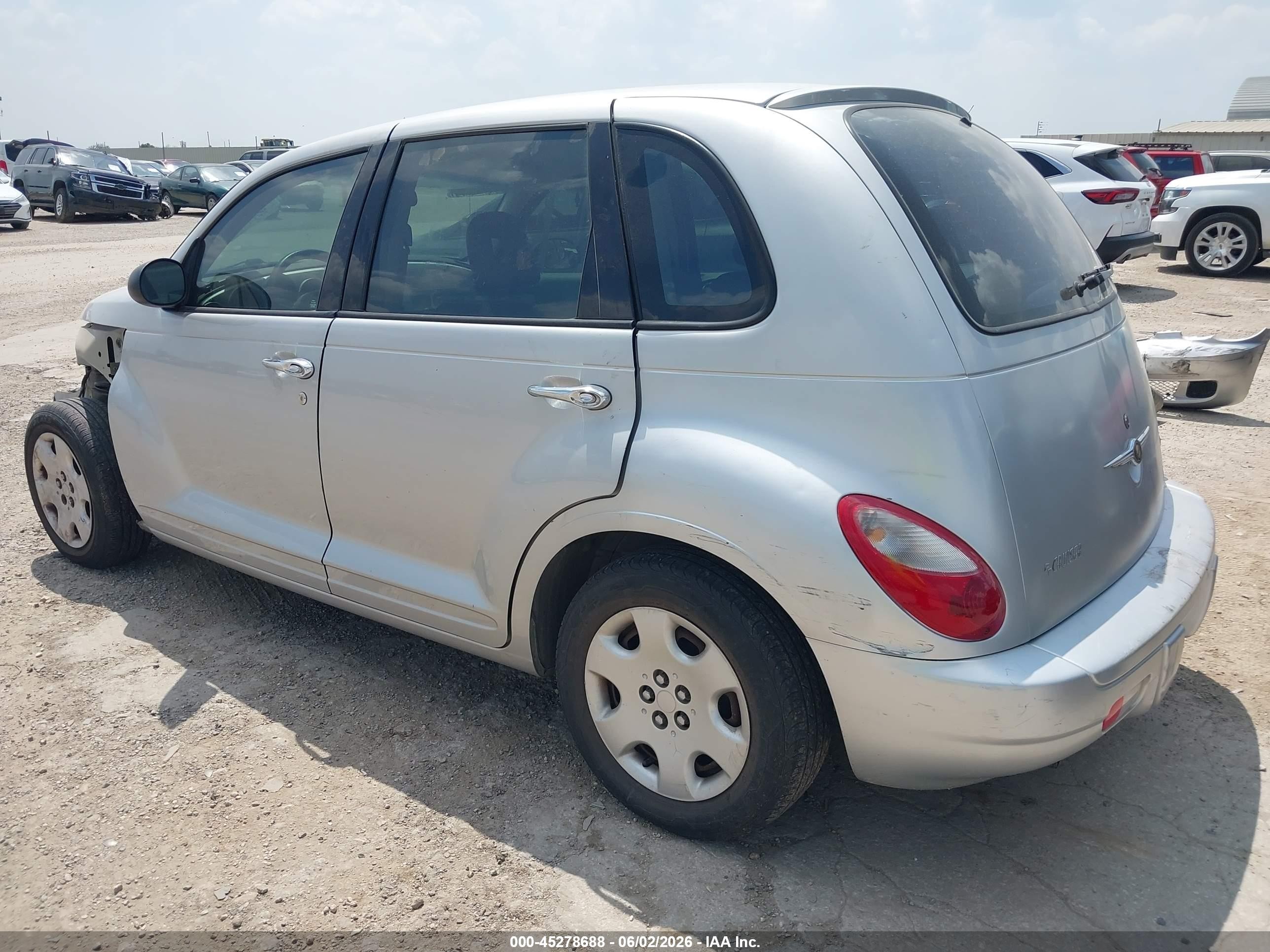 2007 Chrysler Pt Cruiser Серебряный vin: 3A4FY48B57T532075