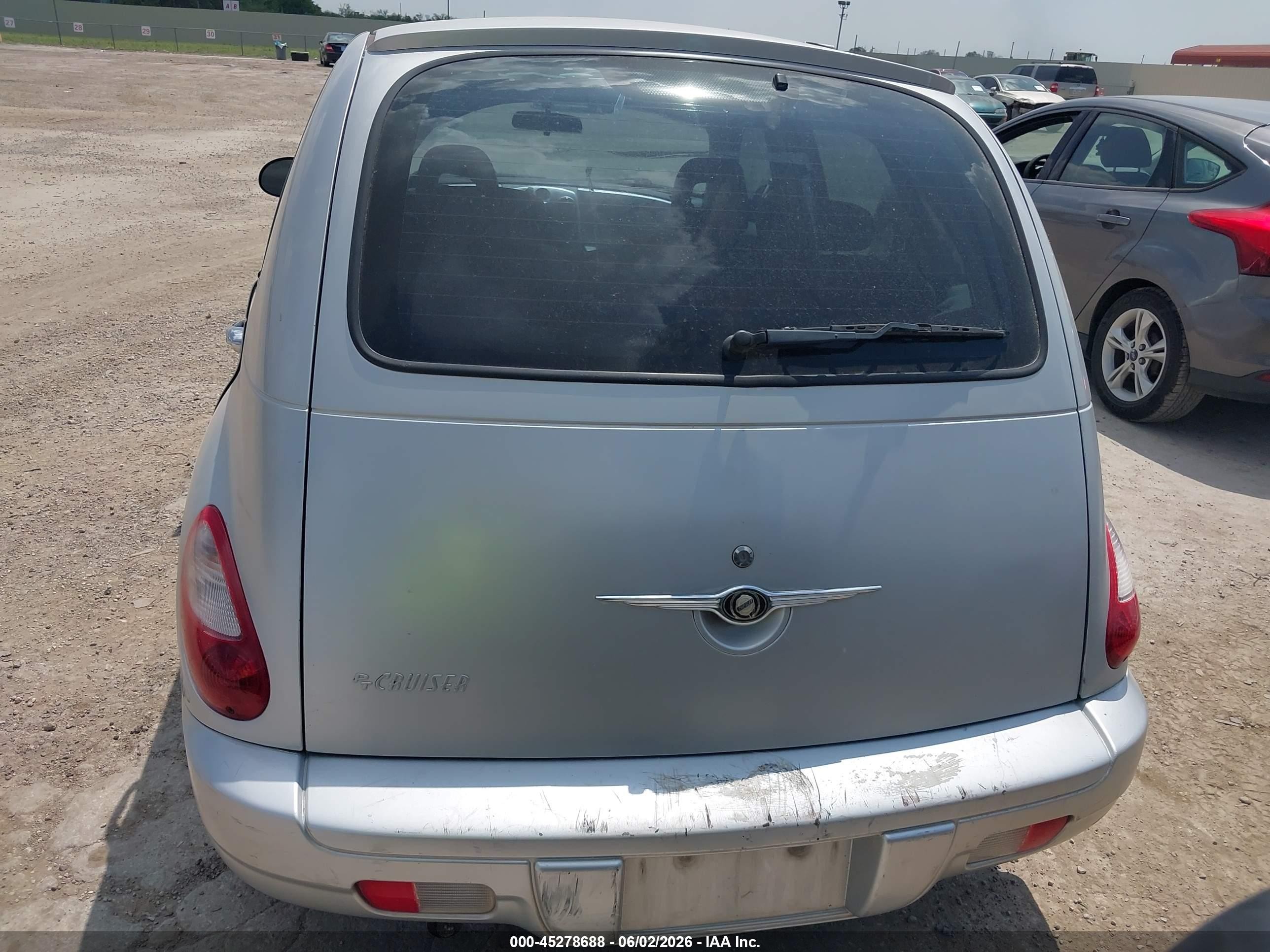 2007 Chrysler Pt Cruiser Серебряный vin: 3A4FY48B57T532075