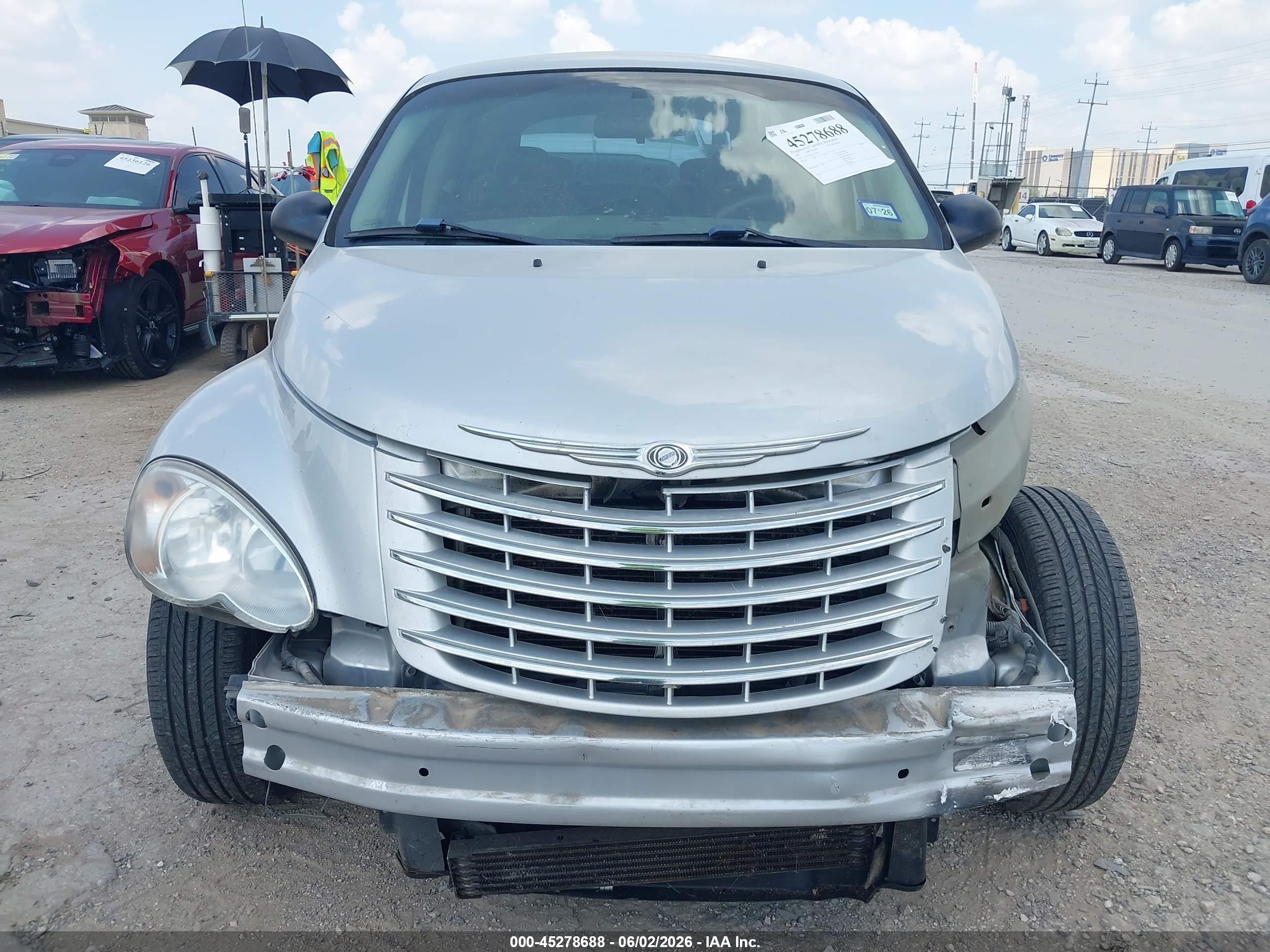 2007 Chrysler Pt Cruiser Серебряный vin: 3A4FY48B57T532075