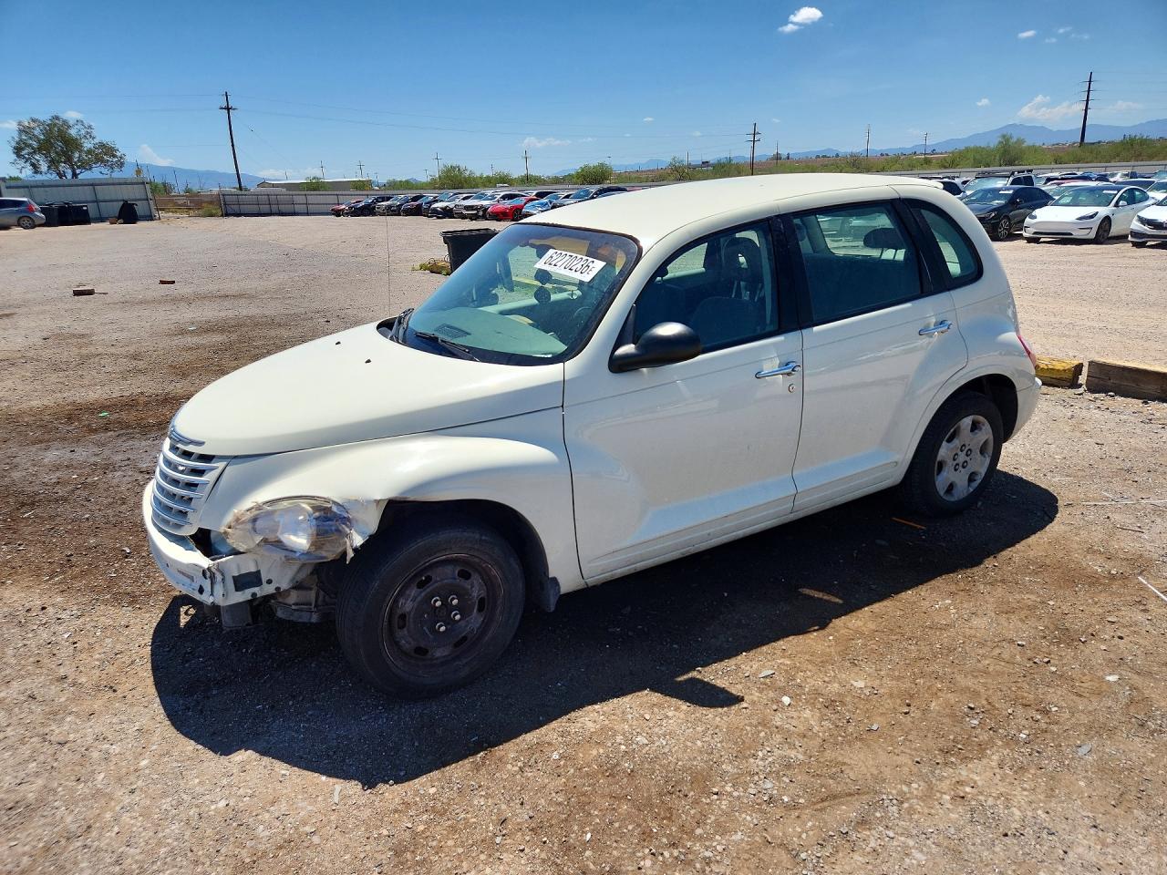 2007 Chrysler Pt Cruiser Белый vin: 3A4FY48B57T589828