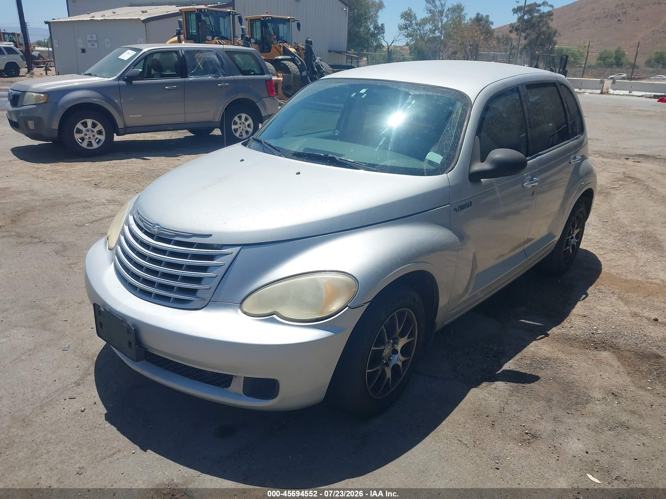 2006 Chrysler Pt Cruiser   Silver vin: 3A4FY48B66T224606