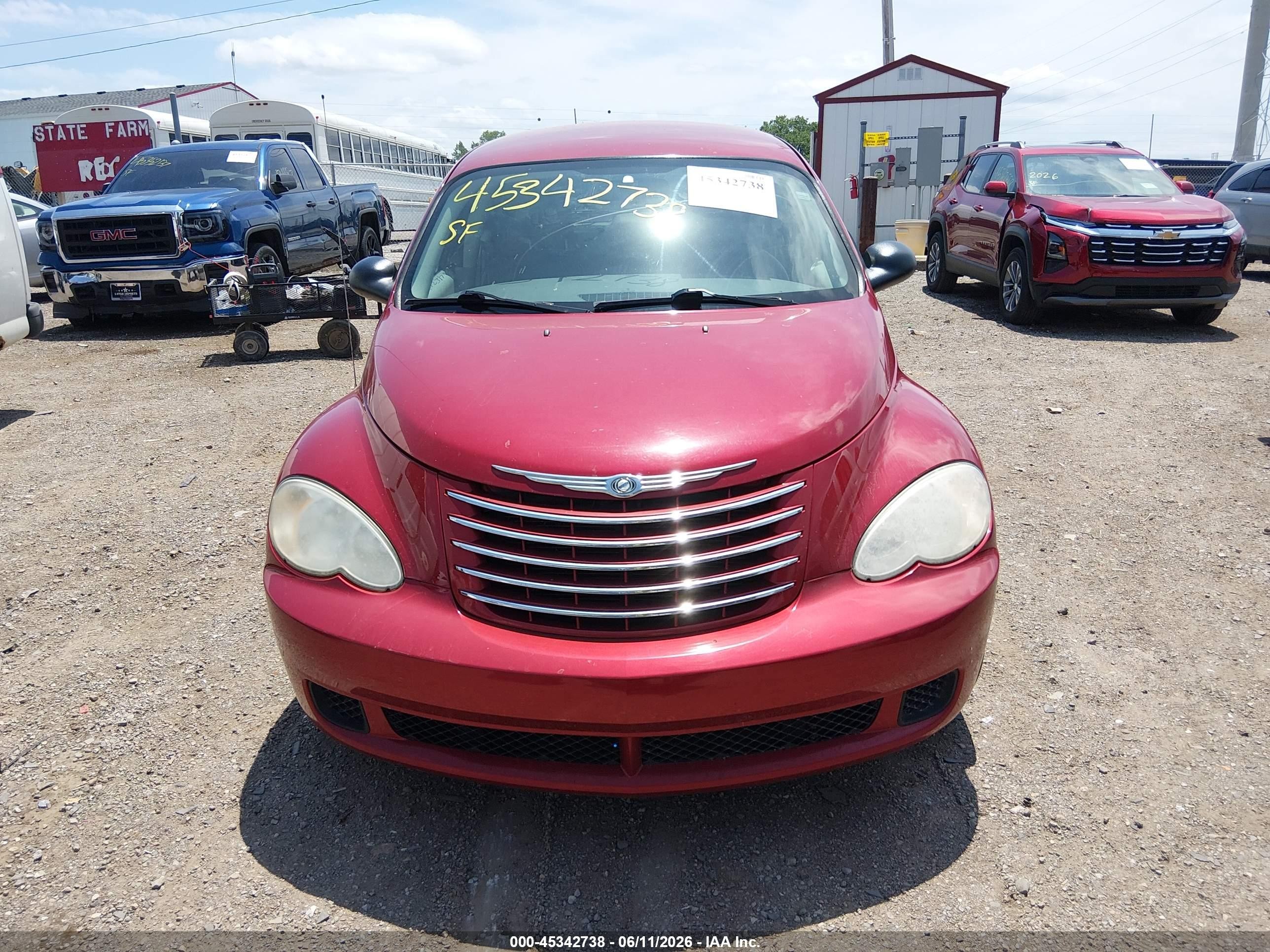 2006 Chrysler Pt Cruiser   Red vin: 3A4FY48B66T324611