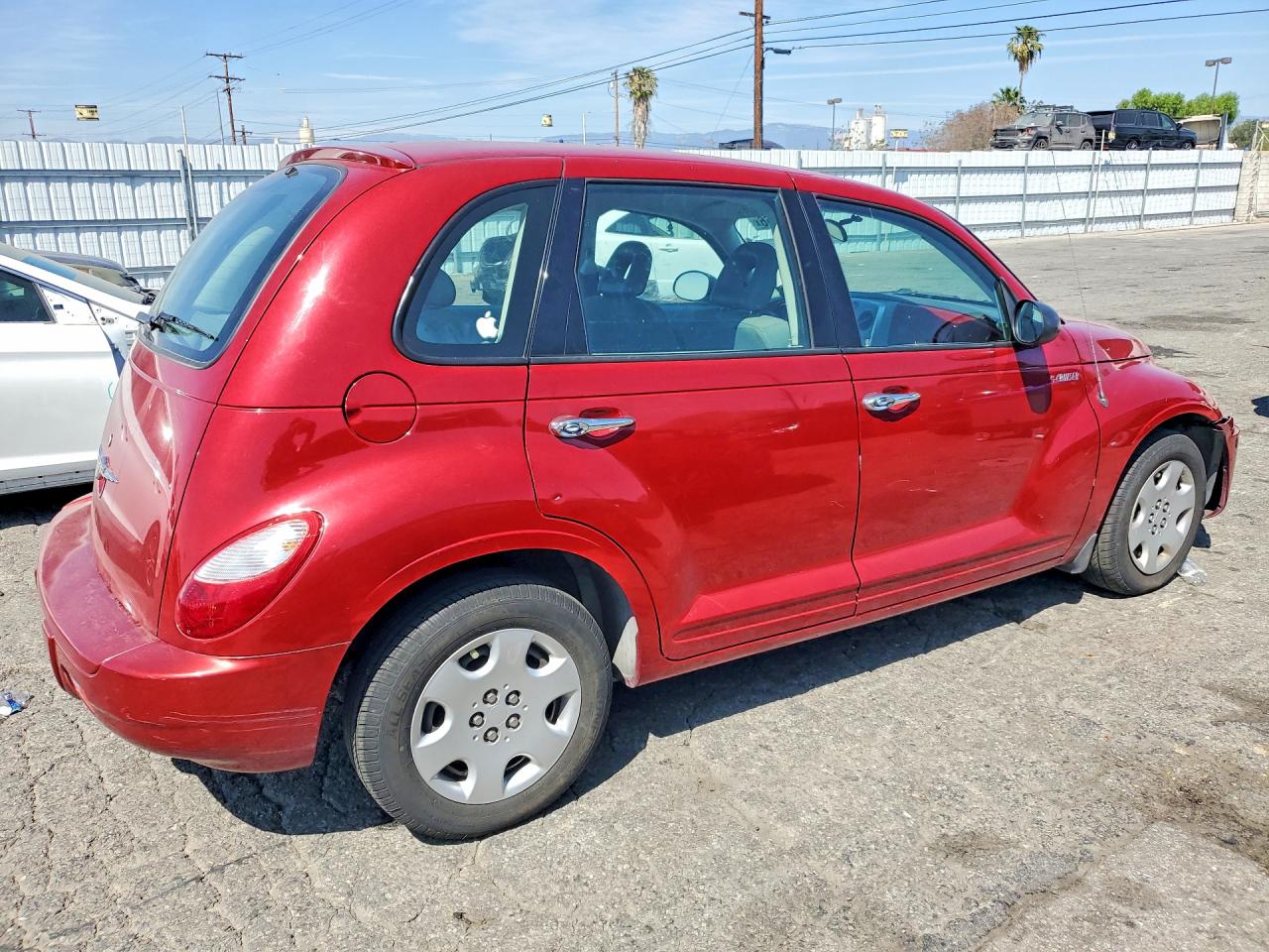 2006 Chrysler Pt Cruiser Burgundy vin: 3A4FY48B66T359312