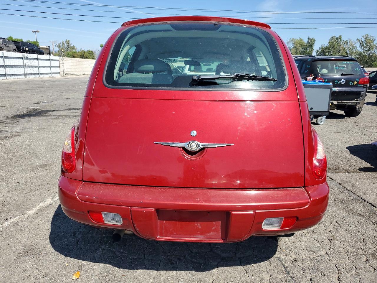 2006 Chrysler Pt Cruiser Burgundy vin: 3A4FY48B66T359312