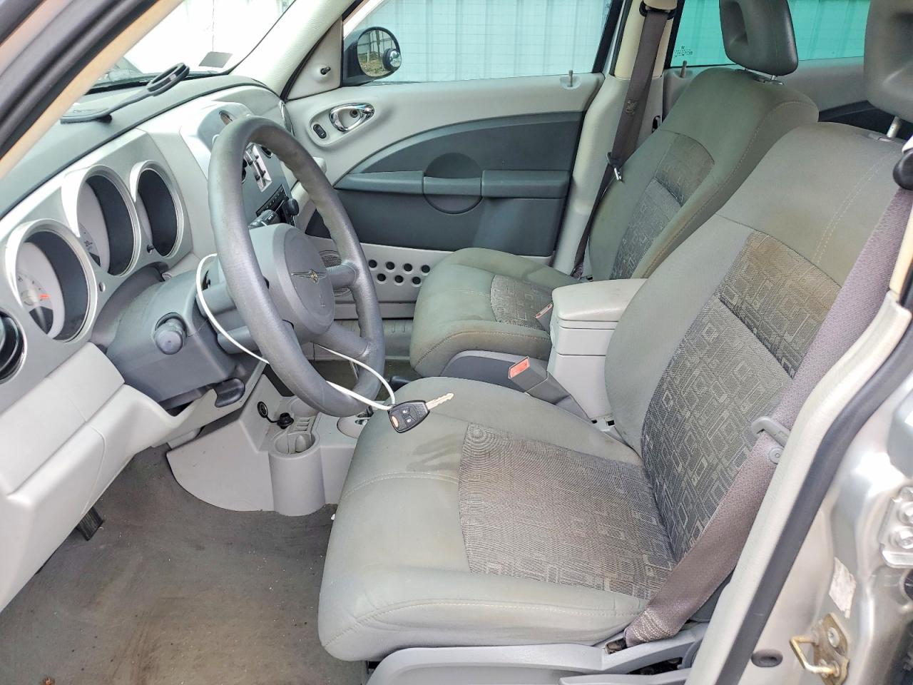 2007 Chrysler Pt Cruiser Silver vin: 3A4FY48B67T528262