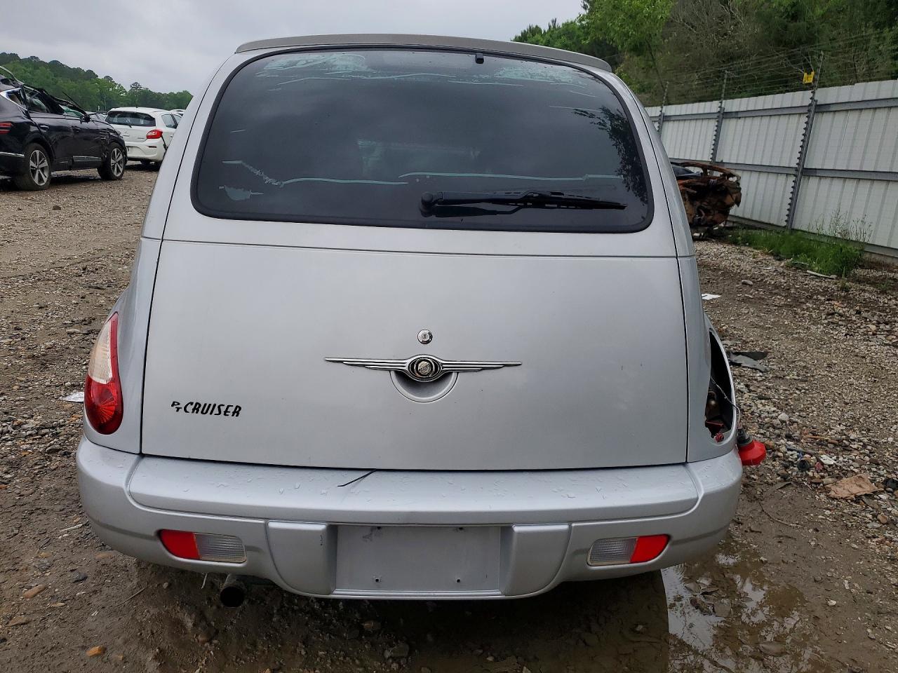 2007 Chrysler Pt Cruiser Silver vin: 3A4FY48B67T528262