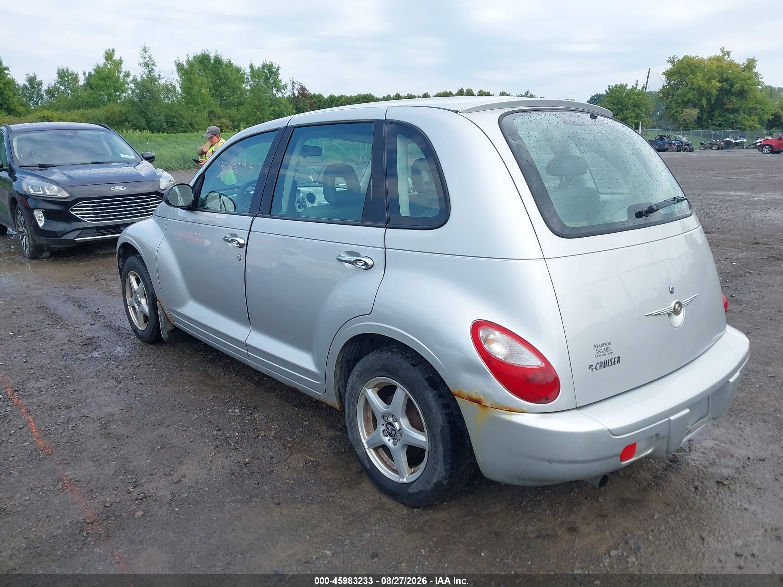 2007 Chrysler Pt Cruiser   Silver vin: 3A4FY48B67T558166